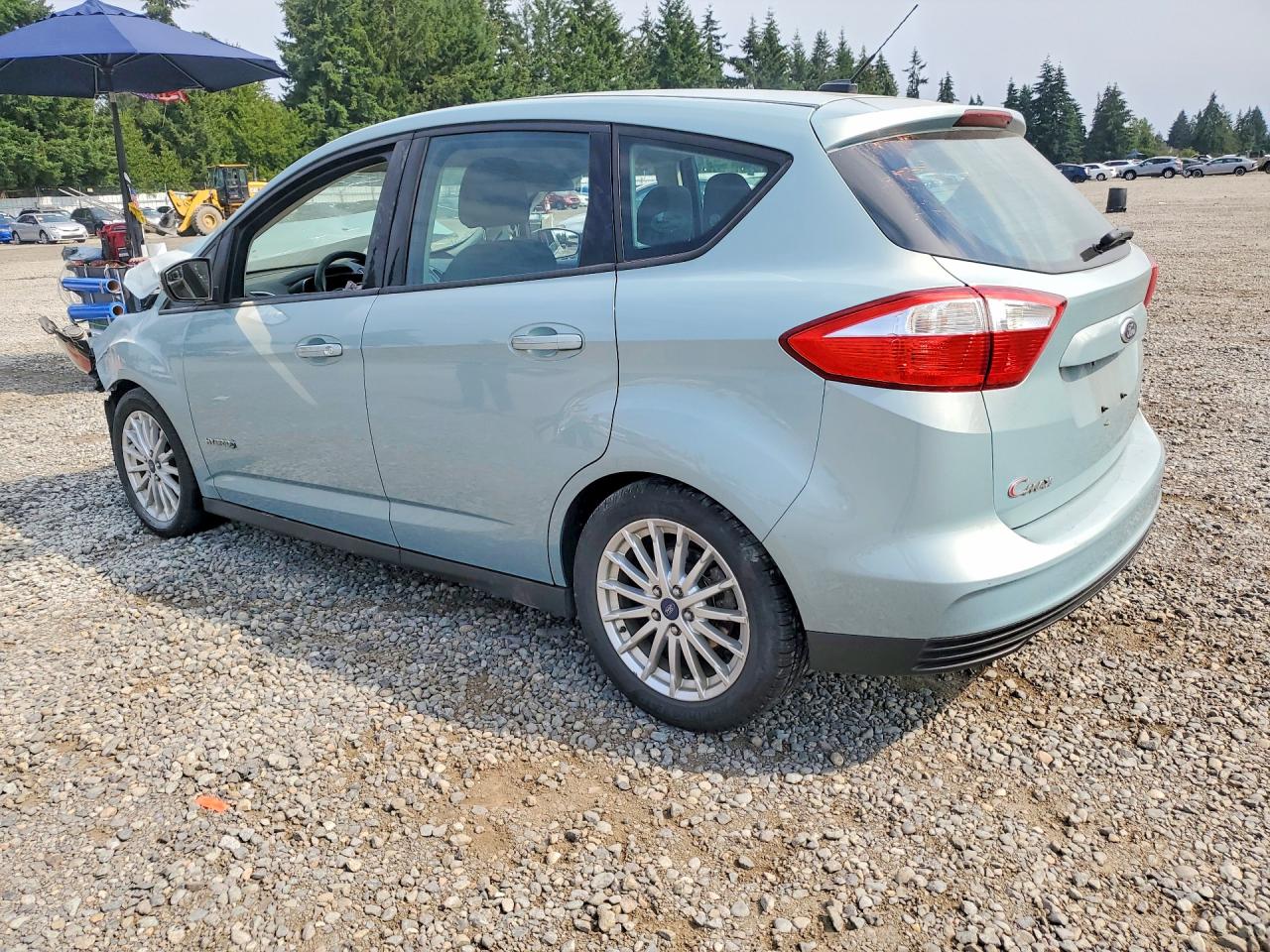 2013 Ford C-max Se Blue vin: 1FADP5AU6DL519186