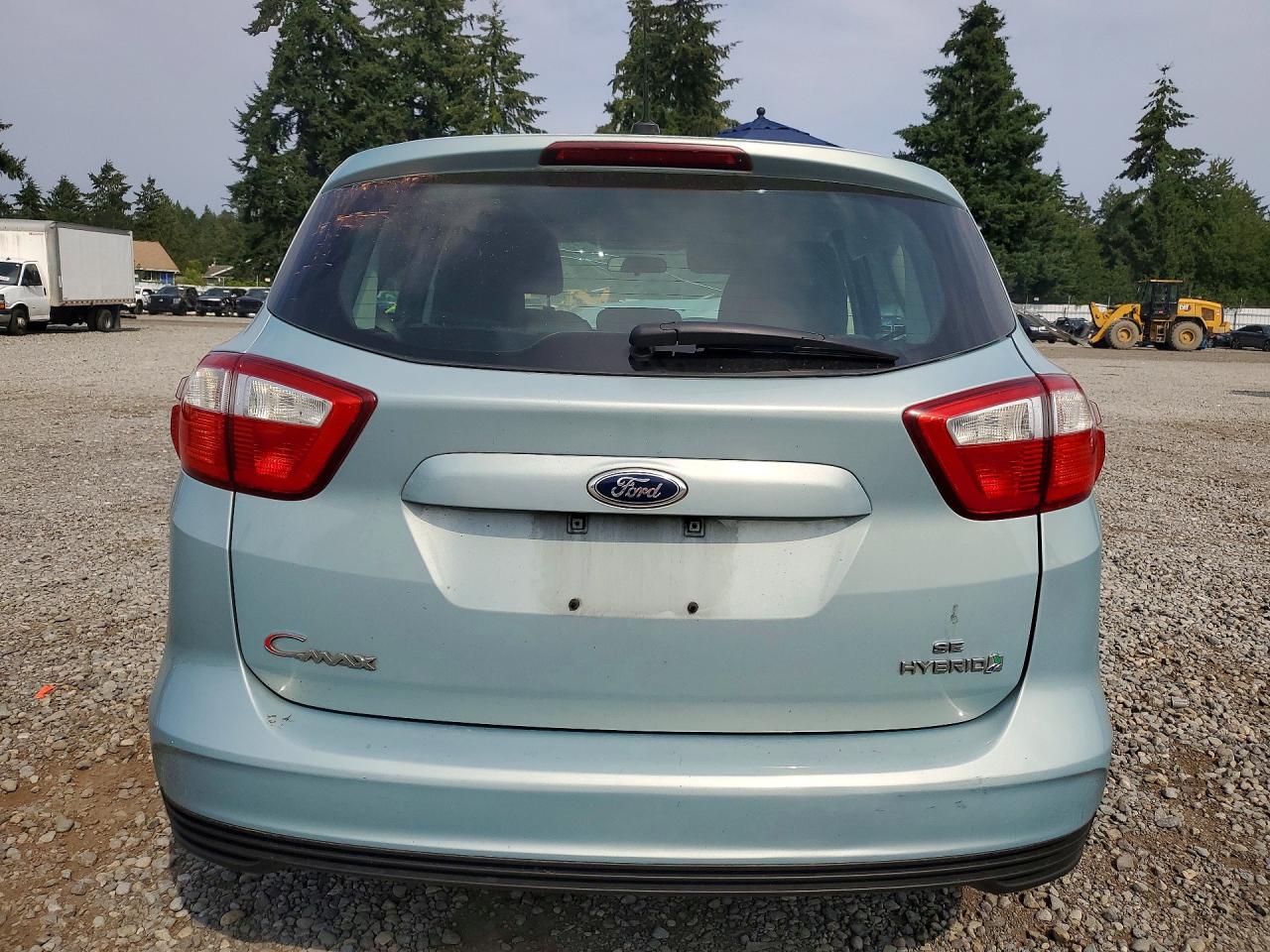 2013 Ford C-max Se Blue vin: 1FADP5AU6DL519186