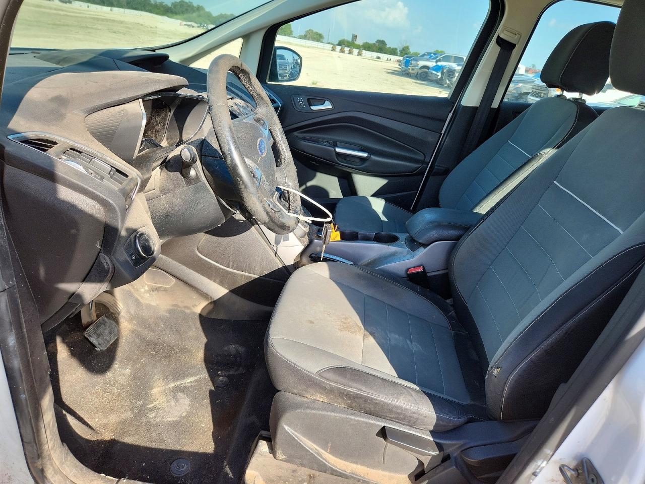 2013 Ford C-max Se White vin: 1FADP5AU6DL524484