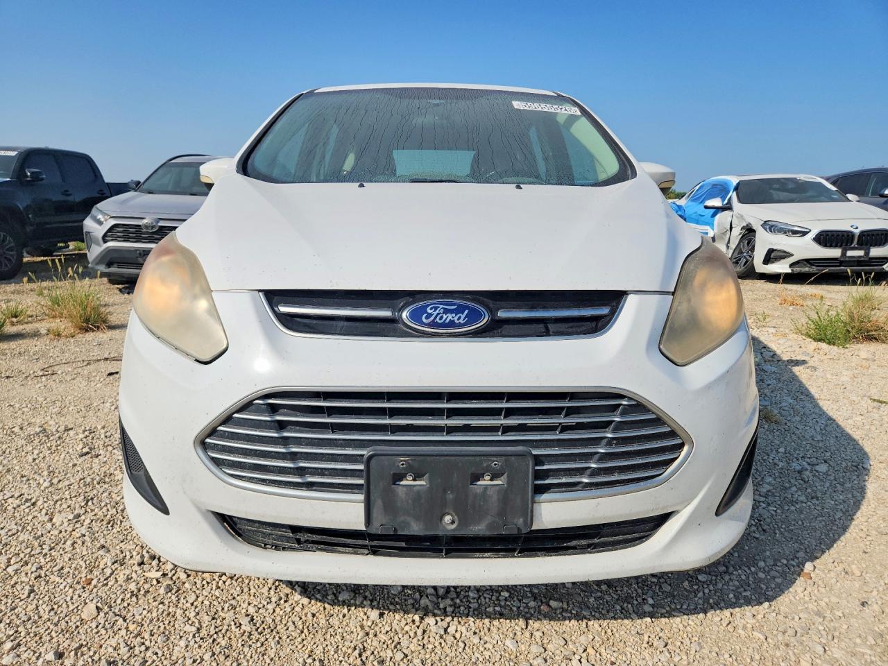 2013 Ford C-max Se White vin: 1FADP5AU6DL524484