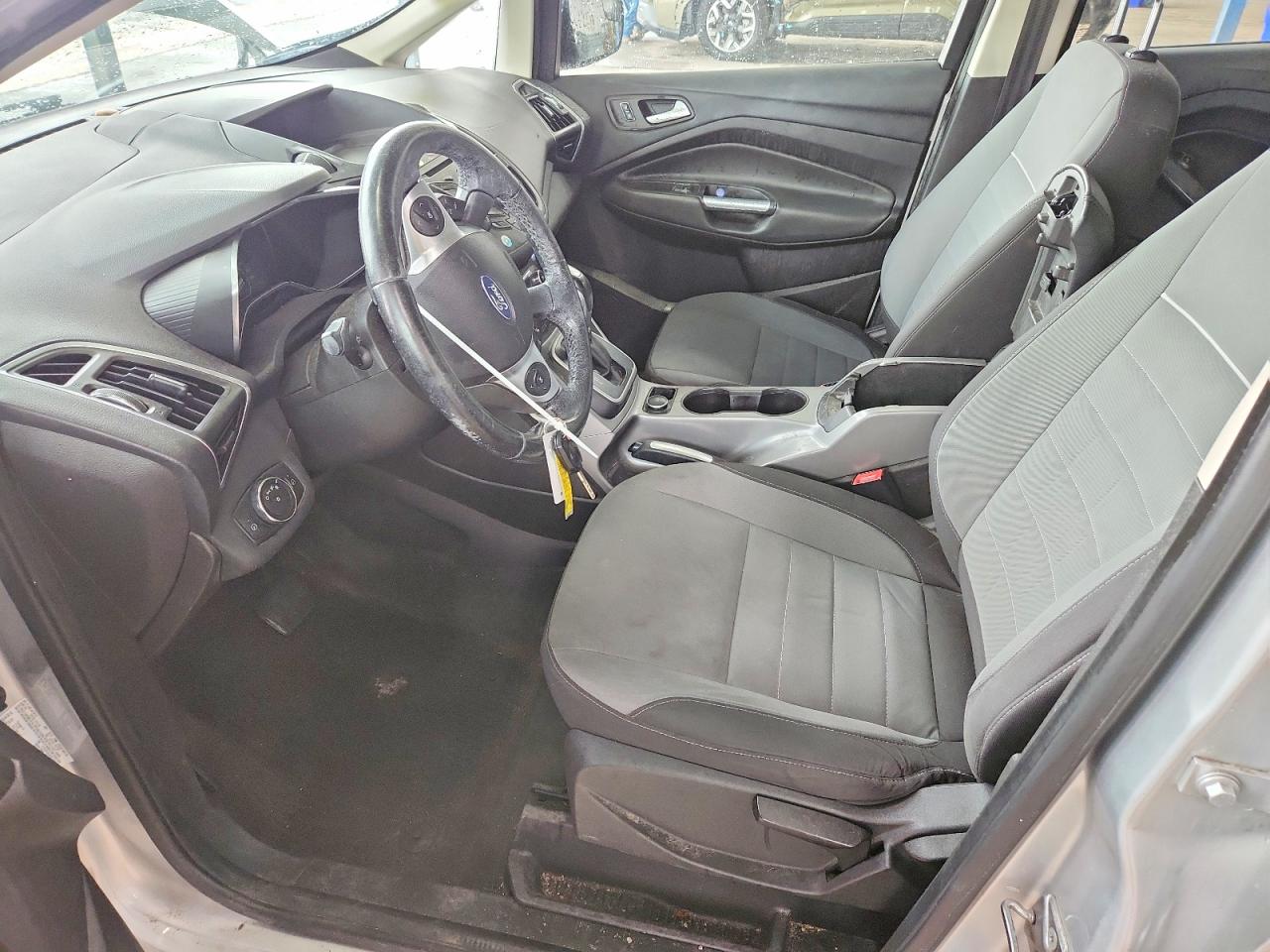 2013 Ford C-max Se Silver vin: 1FADP5AU6DL529152