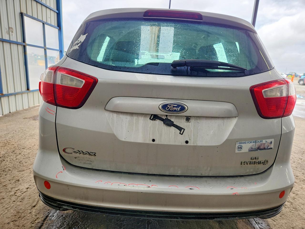 2013 Ford C-max Se Silver vin: 1FADP5AU6DL529152