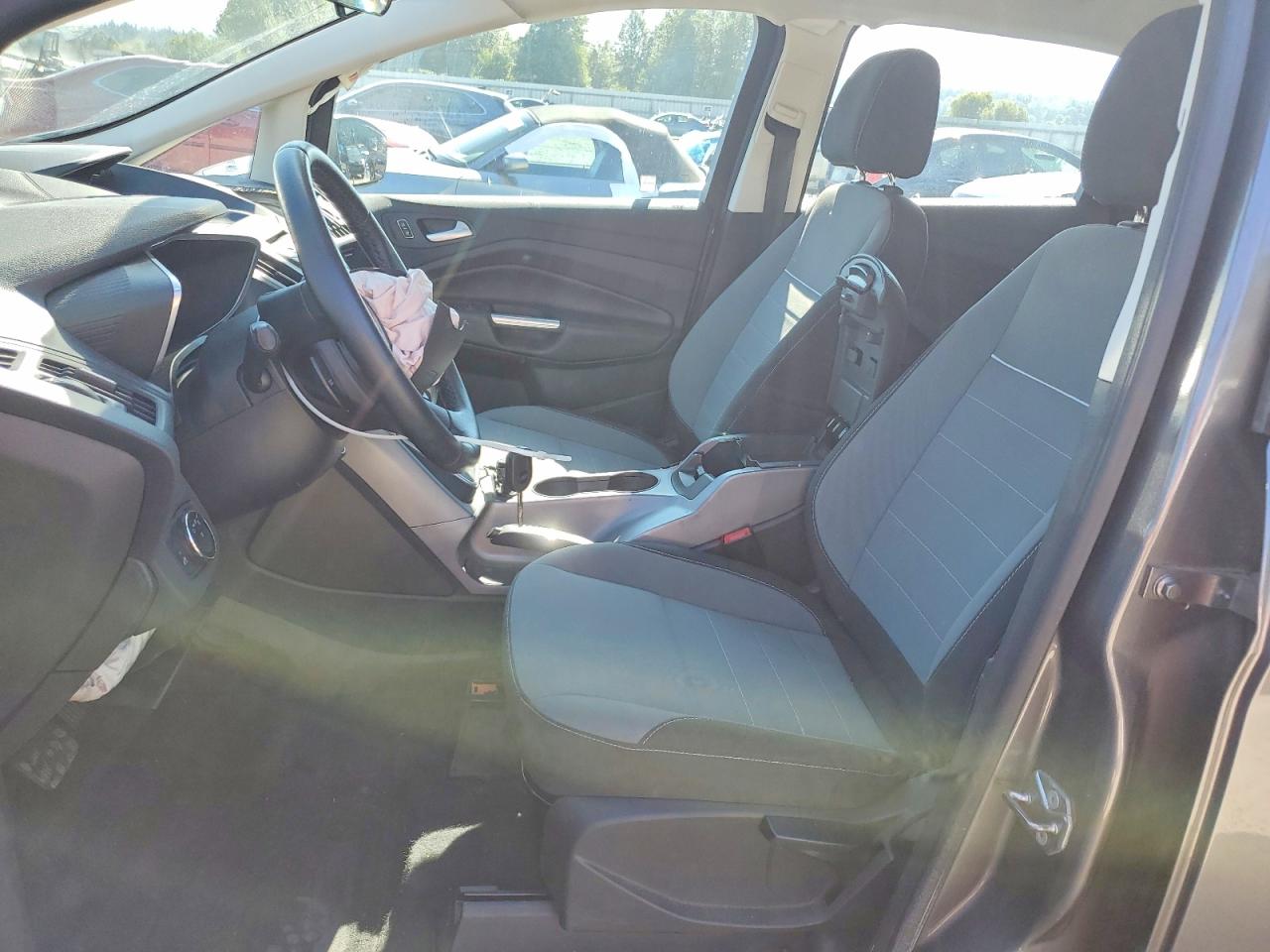 2014 Ford C-max Se Gray vin: 1FADP5AU6EL500123