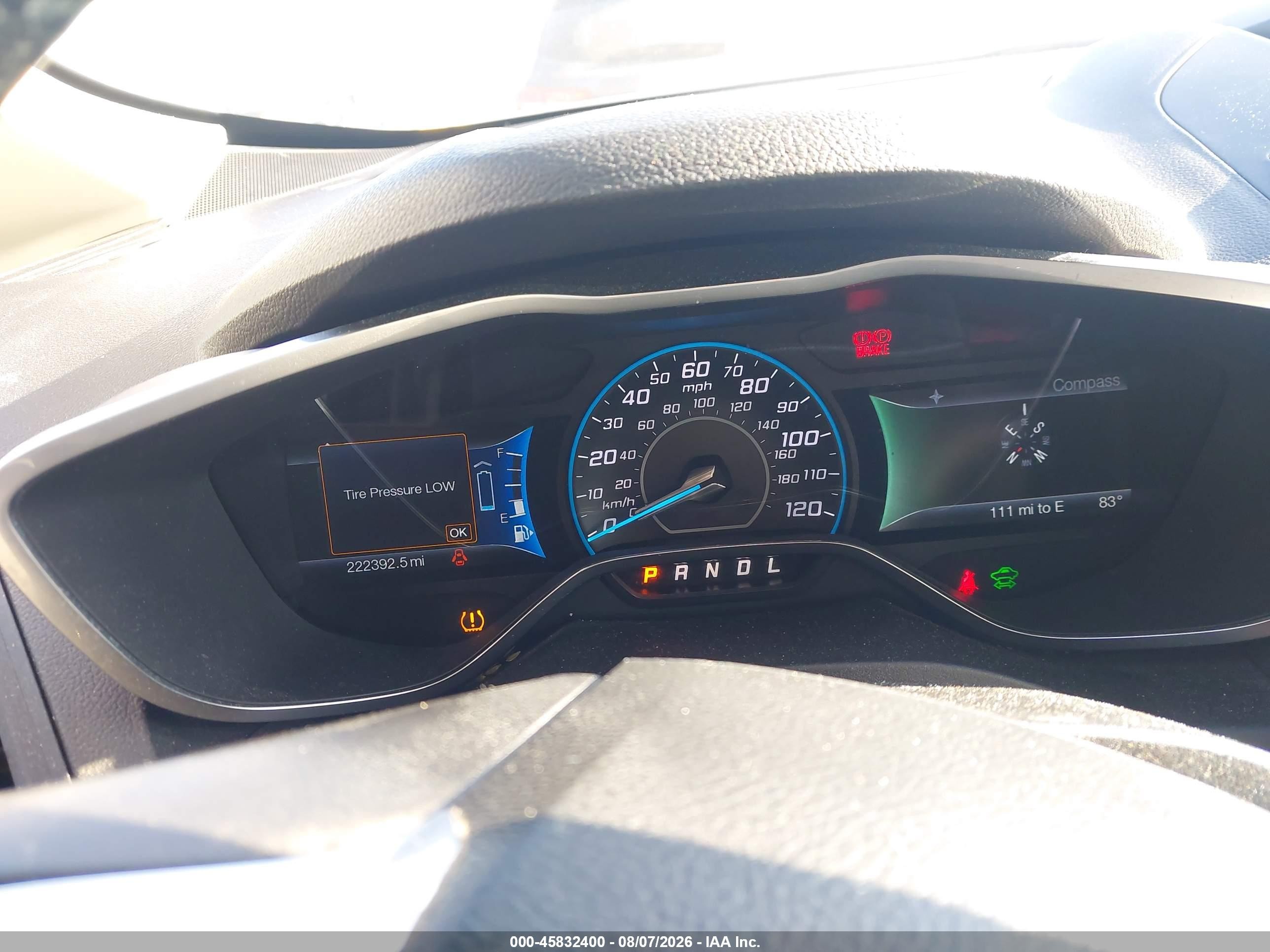 2015 Ford C-max Hybrid Se White vin: 1FADP5AU6FL119017