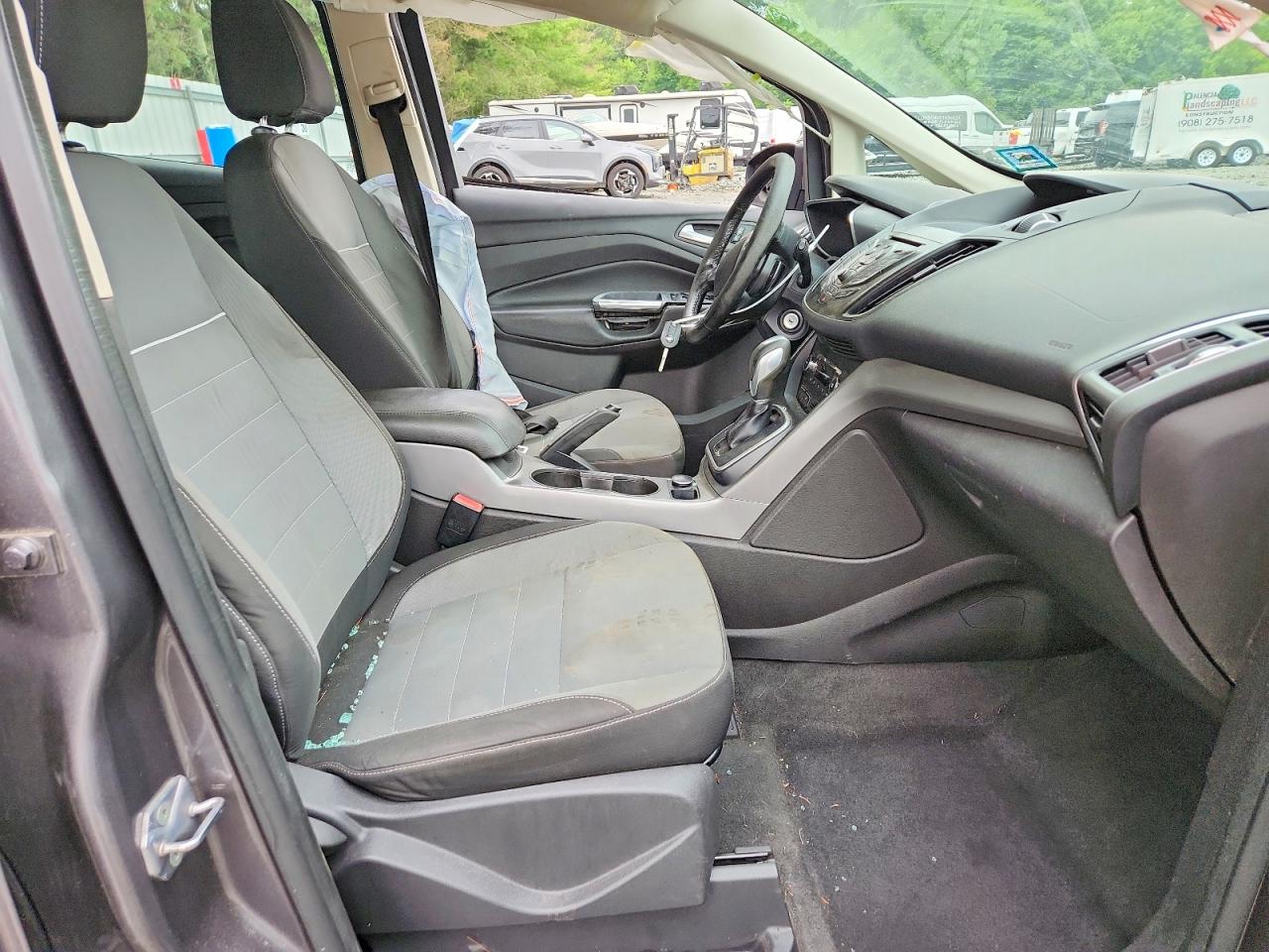 2013 Ford C-max Se Gray vin: 1FADP5AU7DL508035