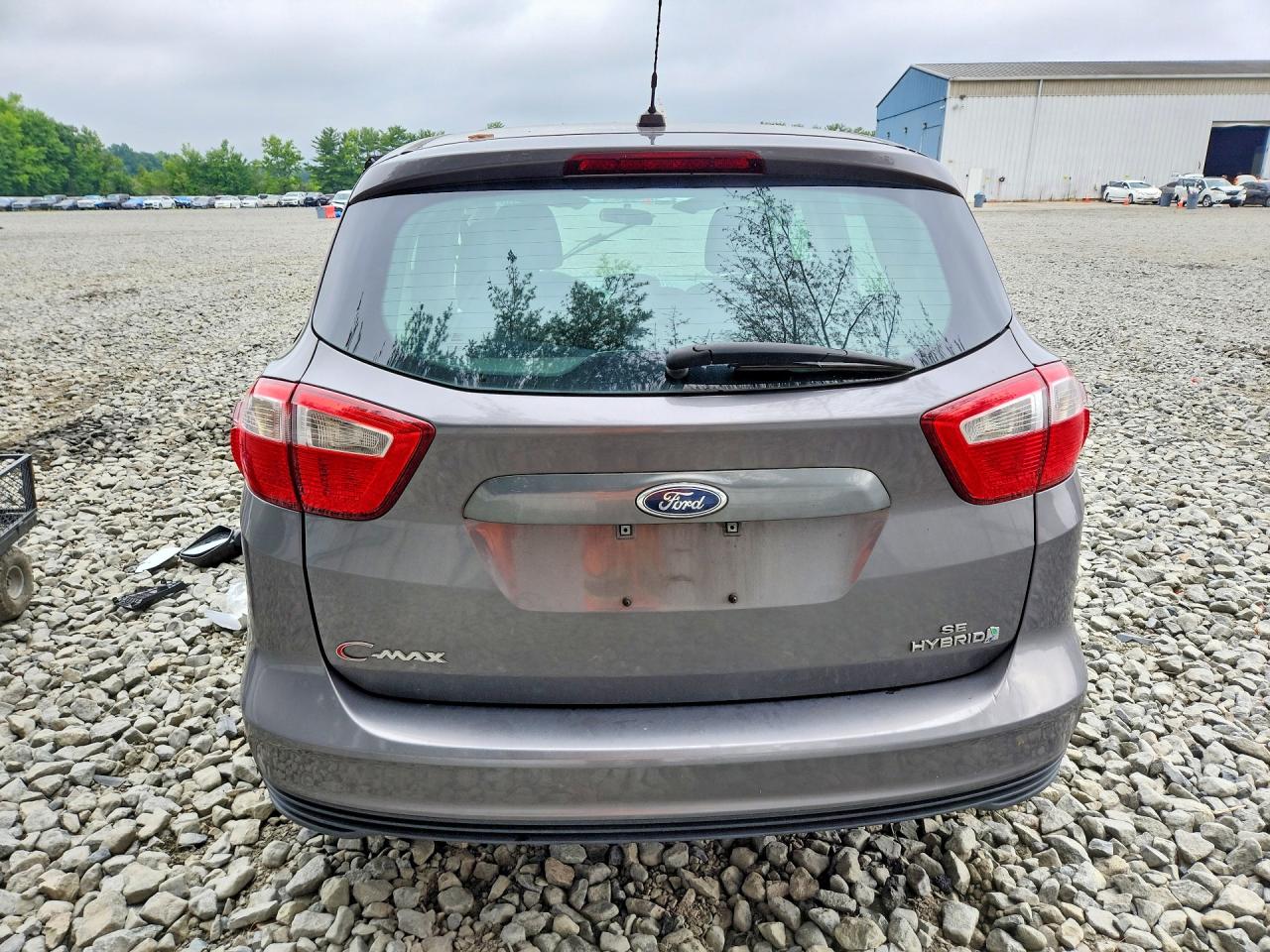 2013 Ford C-max Se Gray vin: 1FADP5AU7DL508035