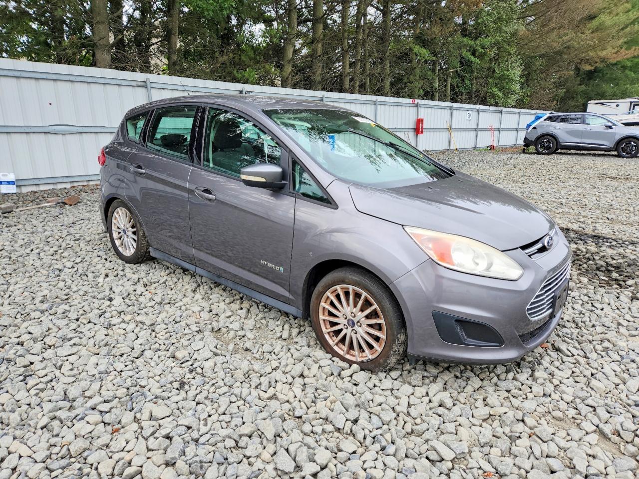 2013 Ford C-max Se Gray vin: 1FADP5AU7DL508035