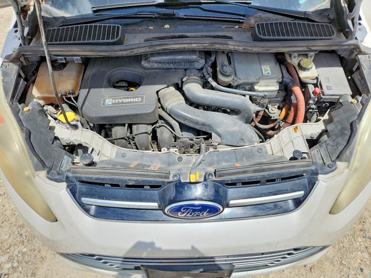 2013 Ford C-max Se Белый vin: 1FADP5AU7DL509136