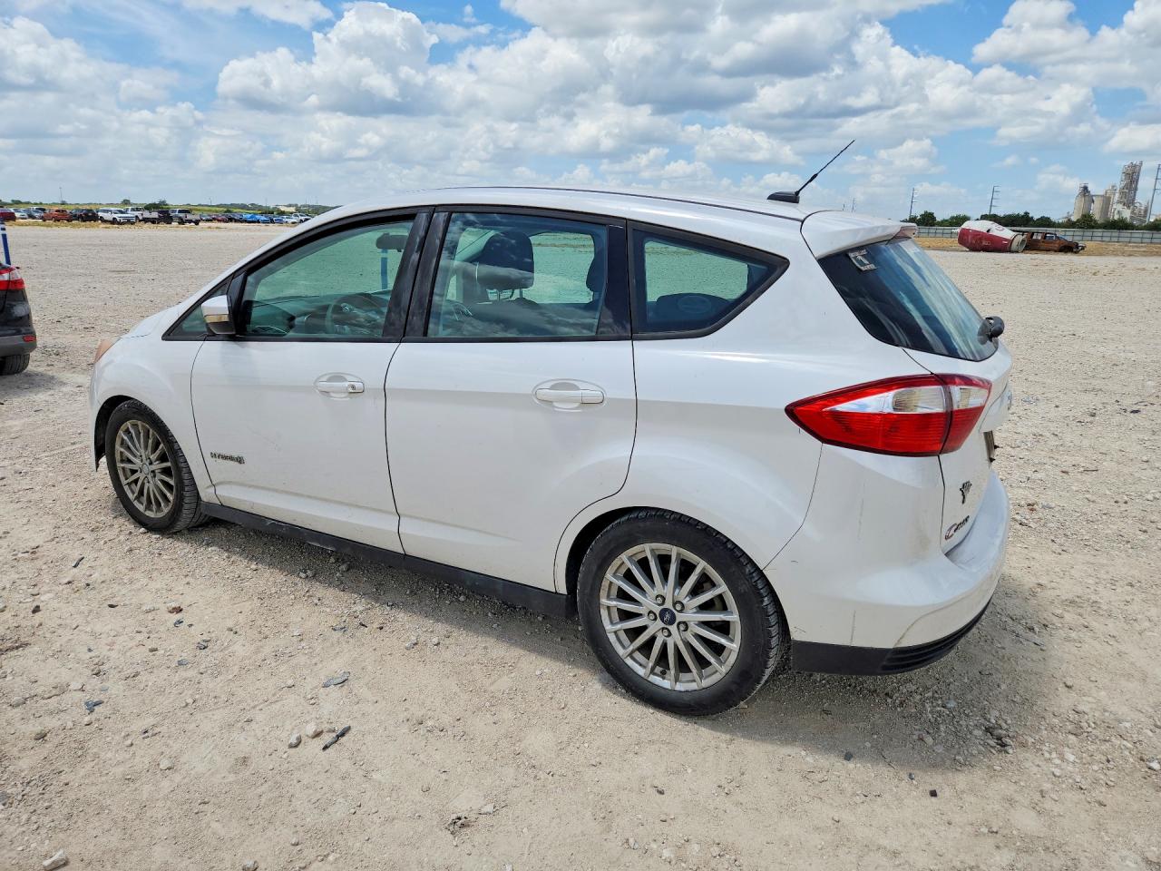 2013 Ford C-max Se Белый vin: 1FADP5AU7DL509136