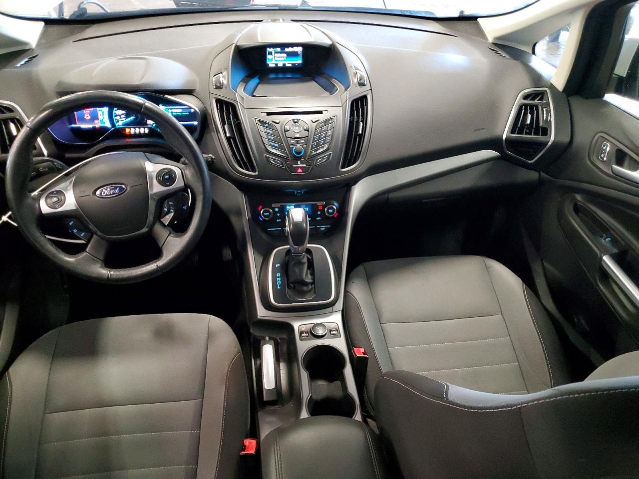 2013 Ford C-max Se White vin: 1FADP5AU7DL523571