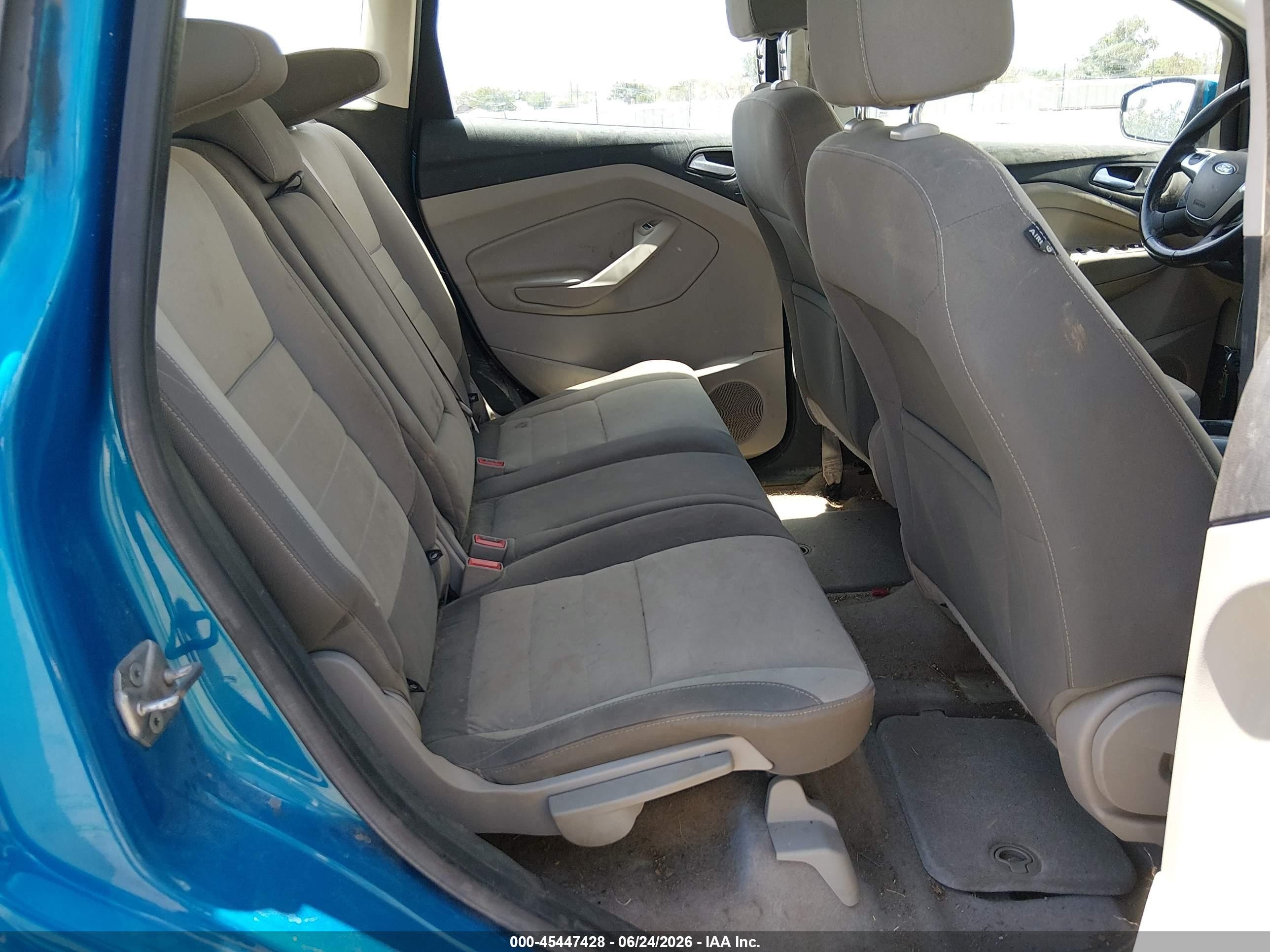 2013 Ford C-max Hybrid Se Blue vin: 1FADP5AU7DL529161