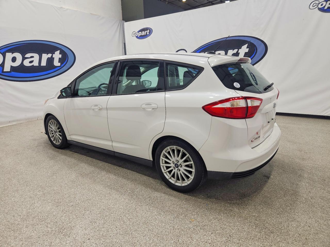 2013 Ford C-max Se White vin: 1FADP5AU7DL541049