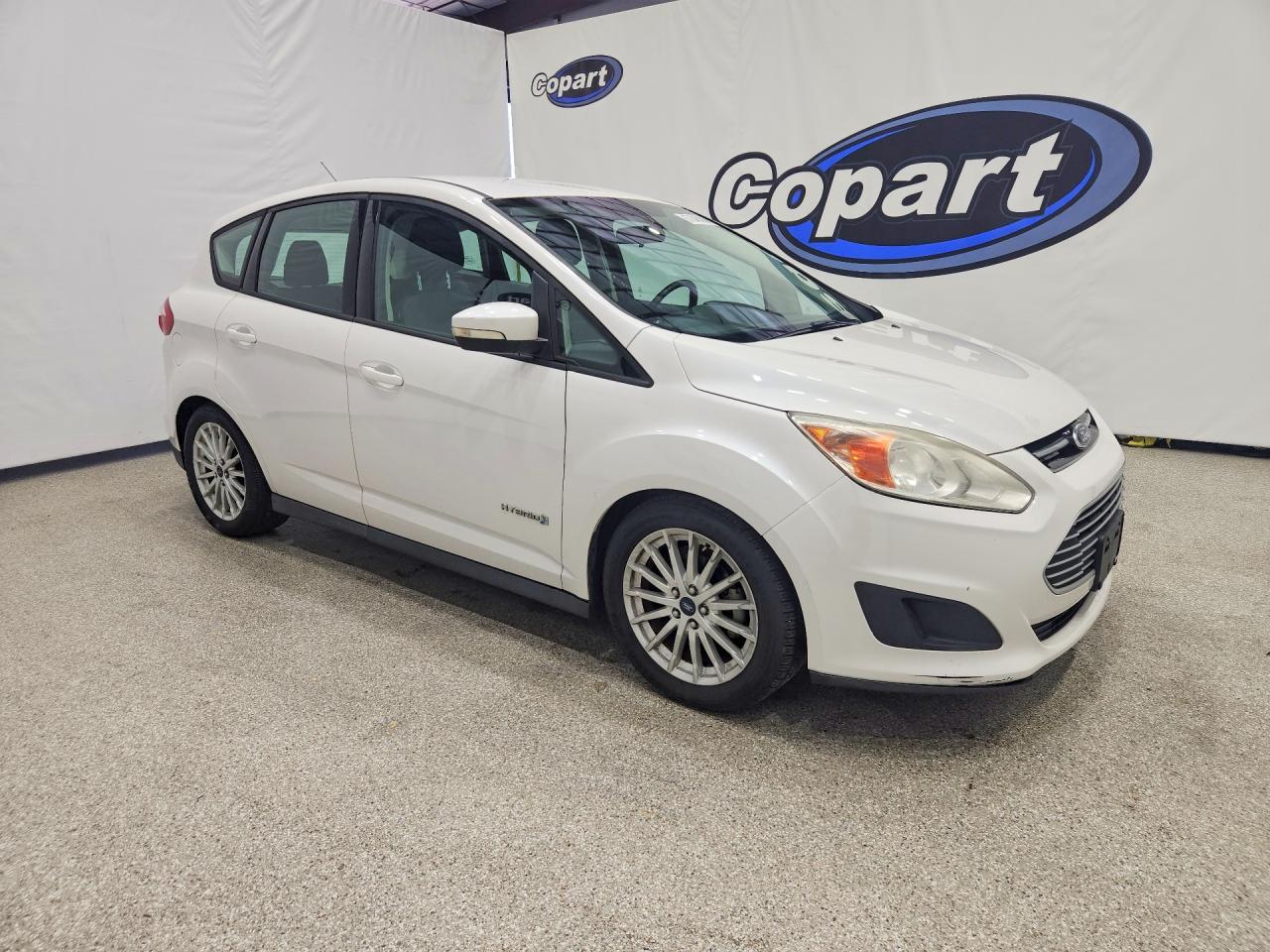 2013 Ford C-max Se White vin: 1FADP5AU7DL541049