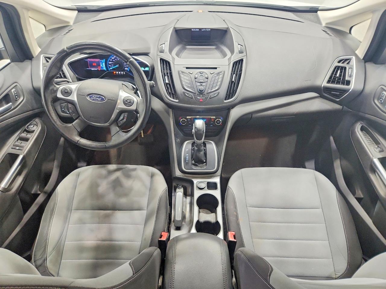 2013 Ford C-max Se White vin: 1FADP5AU7DL541049