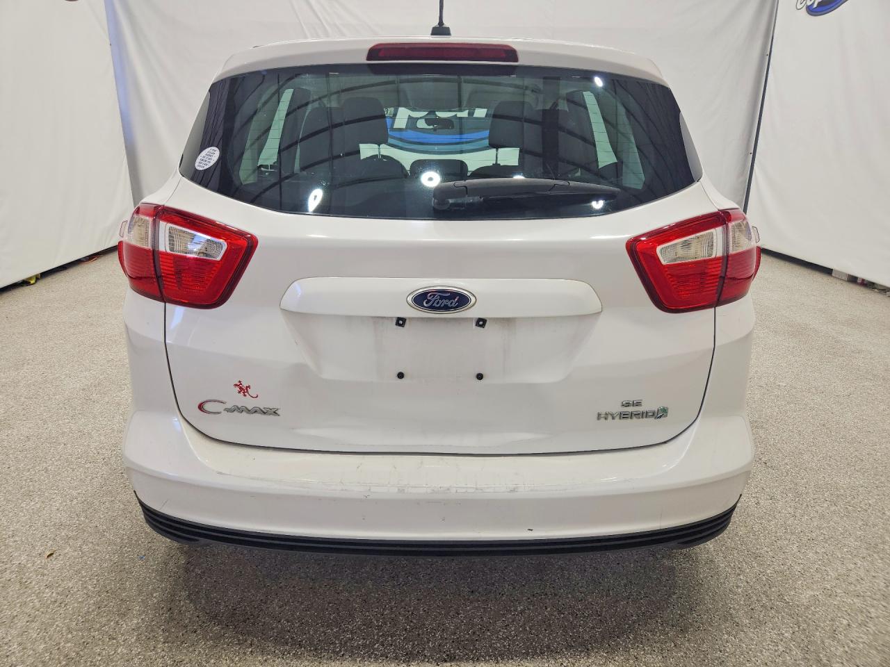 2013 Ford C-max Se White vin: 1FADP5AU7DL541049