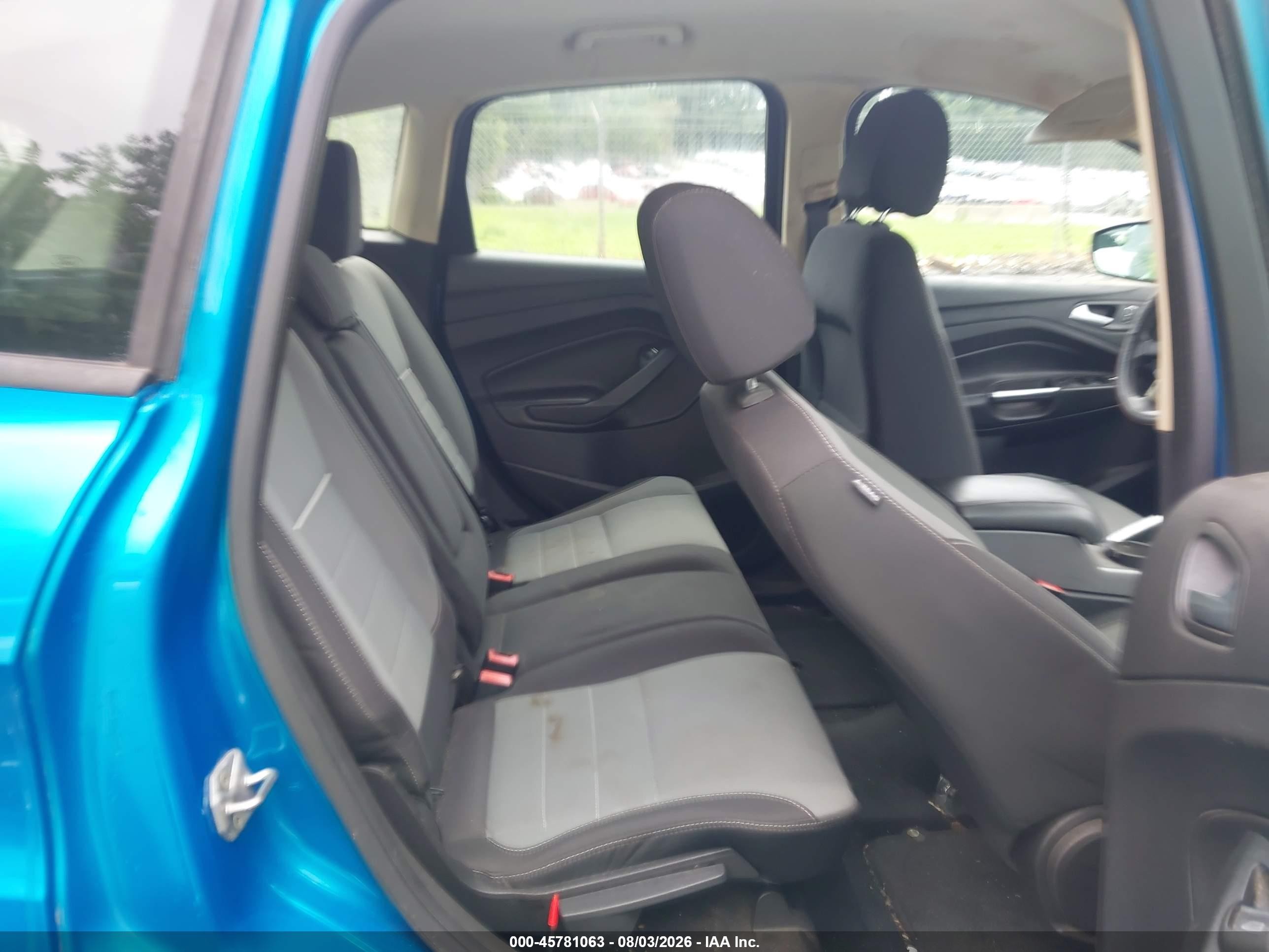 2013 Ford C-max Hybrid Se Blue vin: 1FADP5AU7DL547188