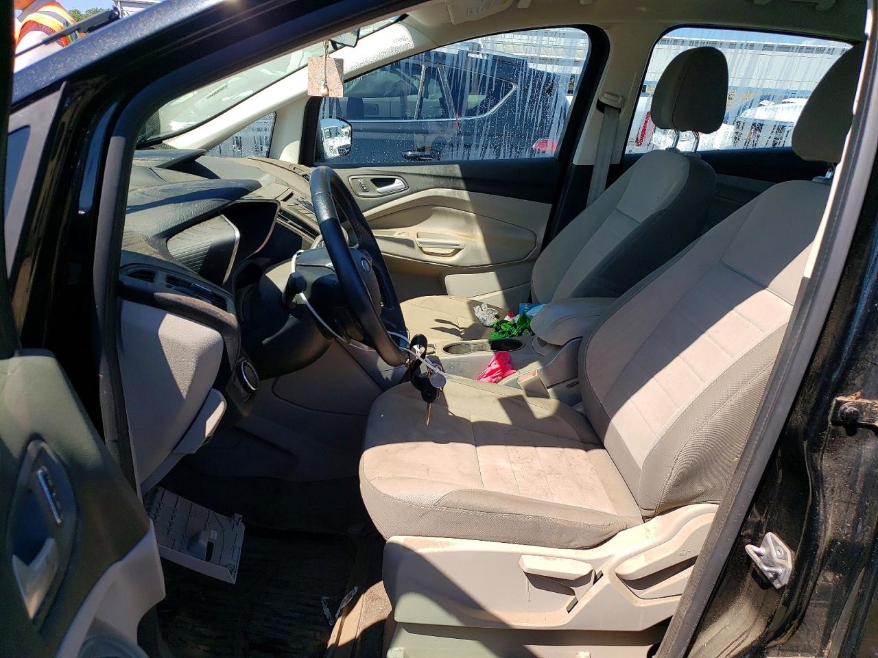 2014 Ford C-max Se Black vin: 1FADP5AU7EL517660
