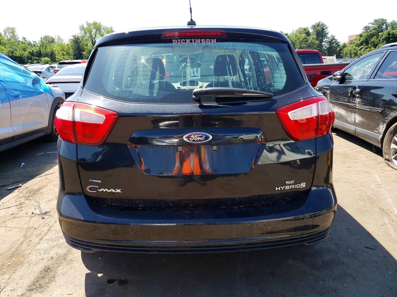 2014 Ford C-max Se Black vin: 1FADP5AU7EL517660