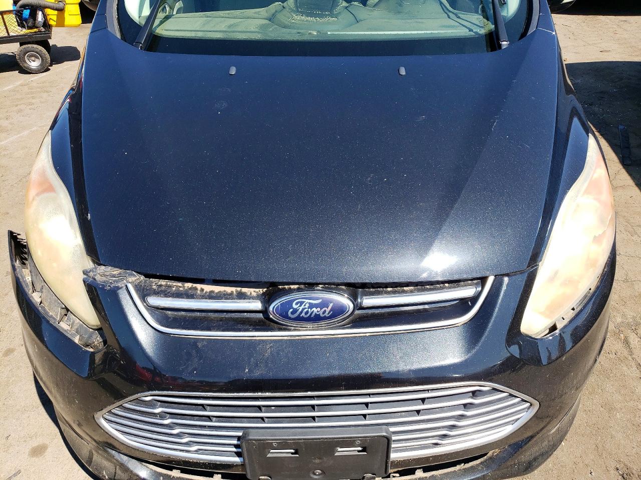 2014 Ford C-max Se Black vin: 1FADP5AU7EL517660