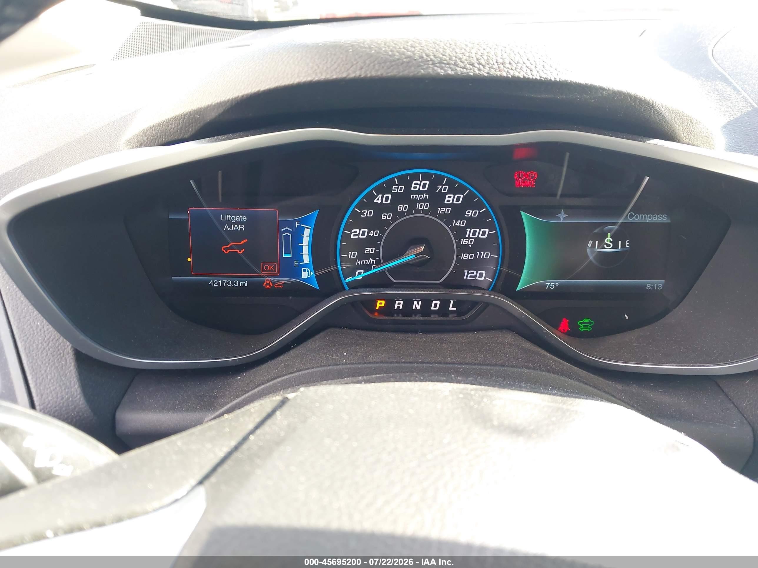 2014 Ford C-max Hybrid Se Black vin: 1FADP5AU7EL518081