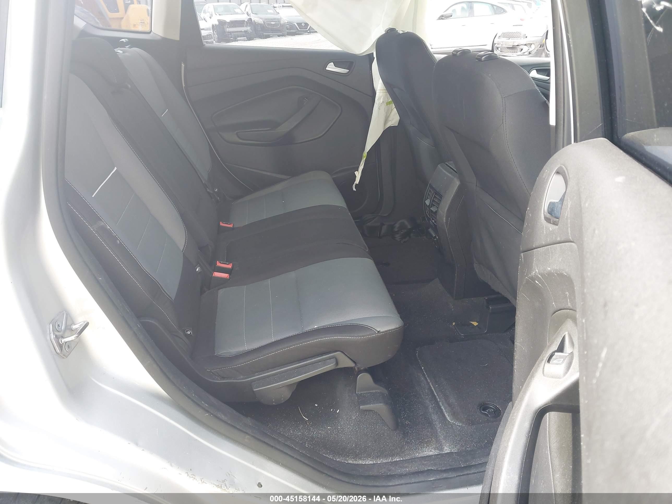 2014 Ford C-max Hybrid Se Silver vin: 1FADP5AU7EL520719