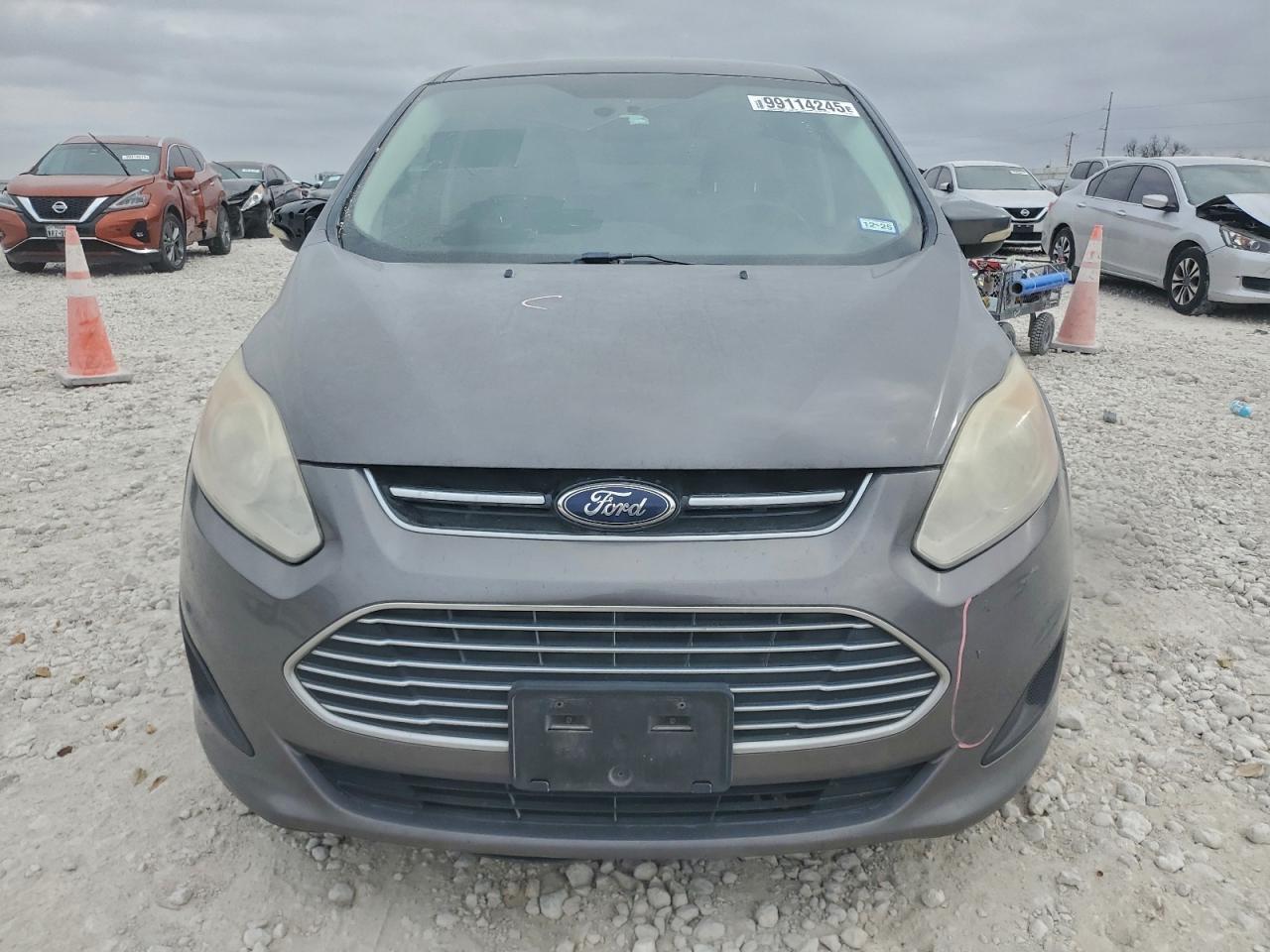 2013 Ford C-max Se Gray vin: 1FADP5AU8DL518444