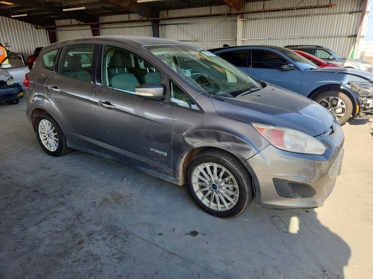 2013 Ford C-max Se Gray vin: 1FADP5AU8DL534935