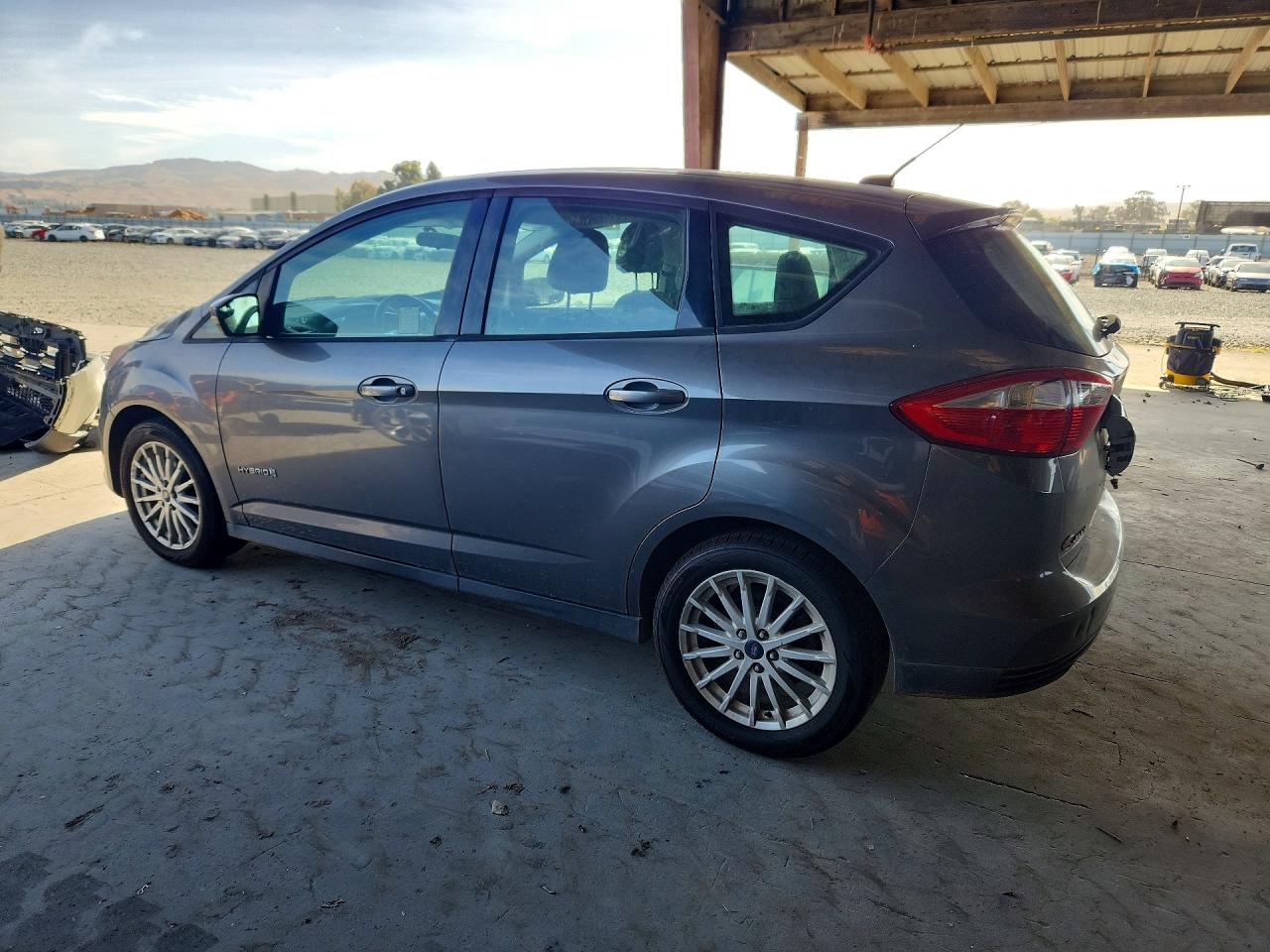 2013 Ford C-max Se Gray vin: 1FADP5AU8DL534935