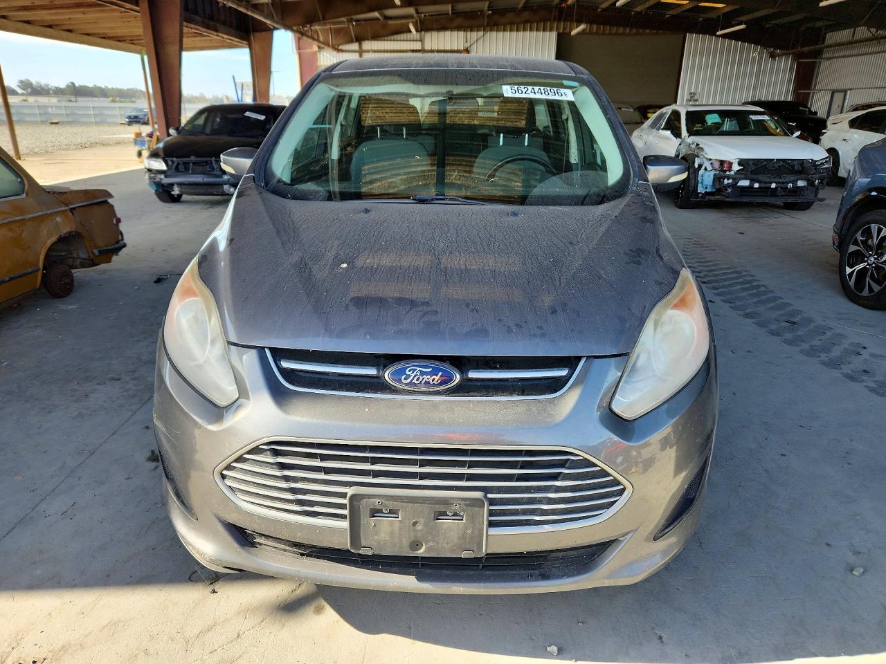 2013 Ford C-max Se Gray vin: 1FADP5AU8DL534935
