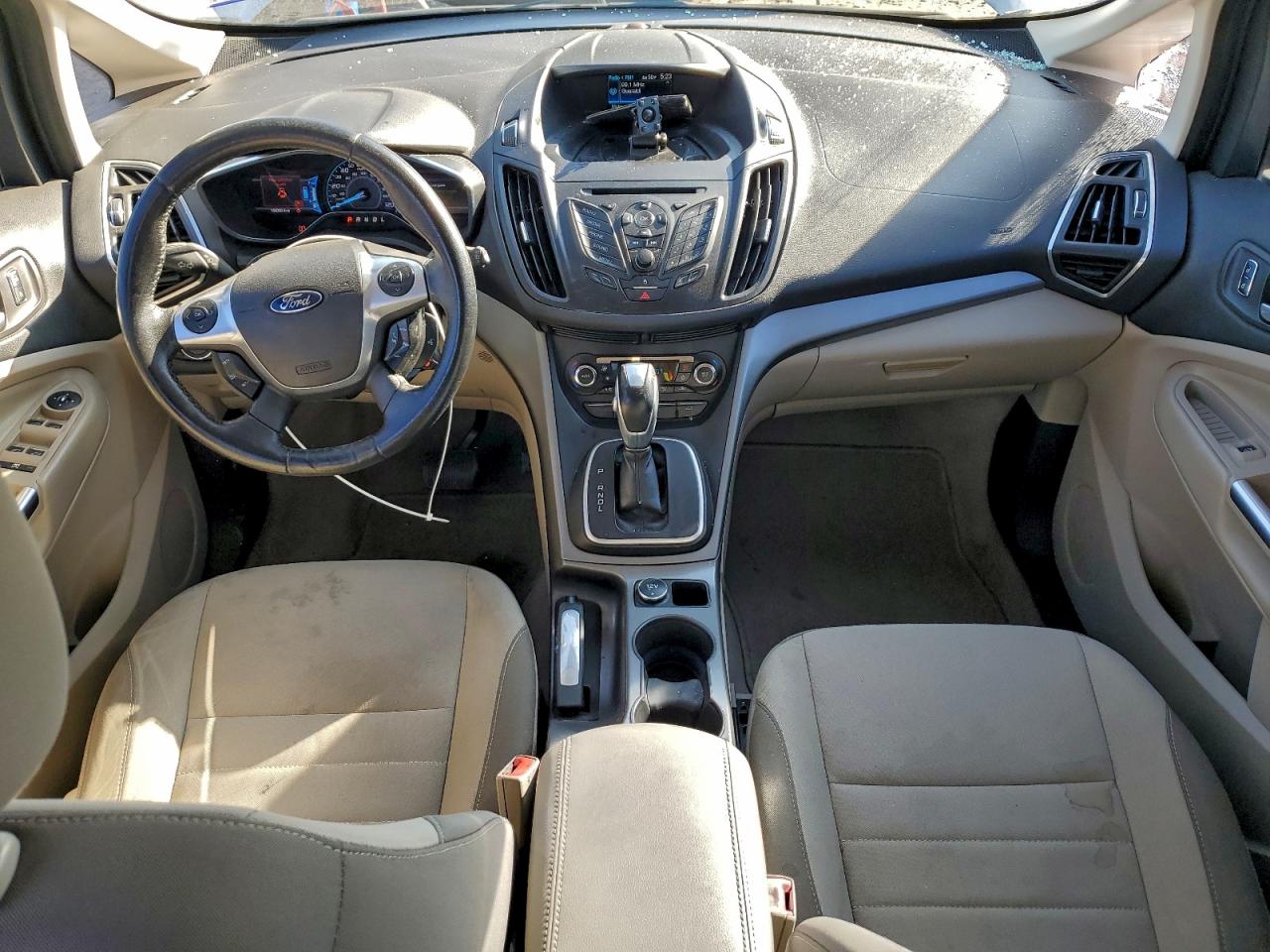 2013 Ford C-max Se Silver vin: 1FADP5AU8DL538855