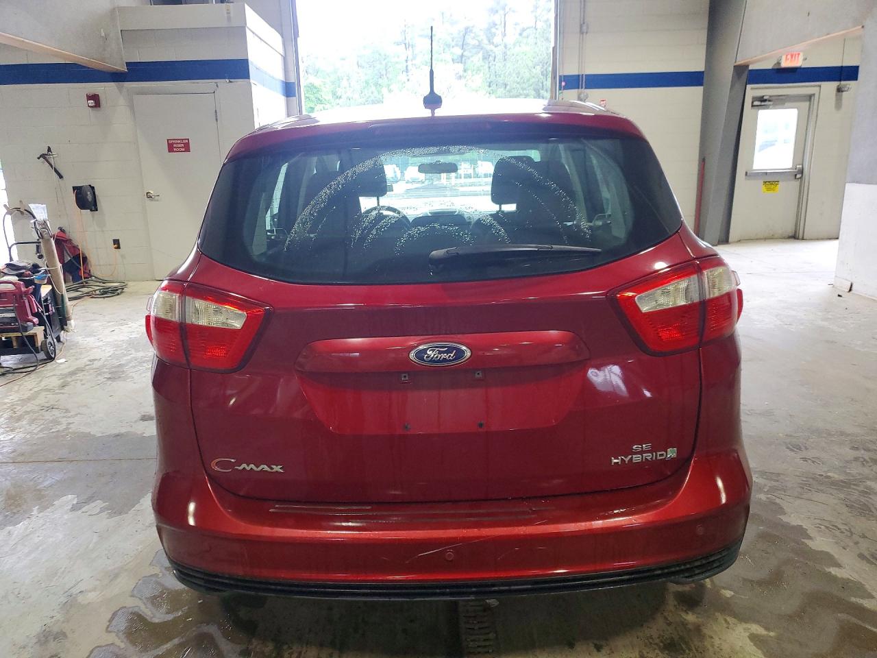 2013 Ford C-max Se Red vin: 1FADP5AU8DL542596