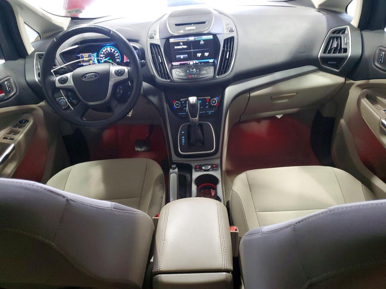 2013 Ford C-max Se Red vin: 1FADP5AU8DL542596