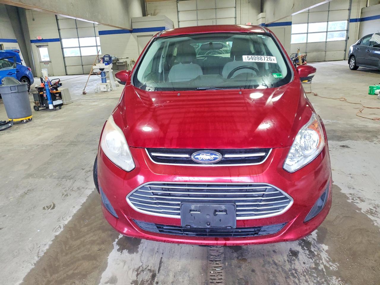 2013 Ford C-max Se Red vin: 1FADP5AU8DL542596