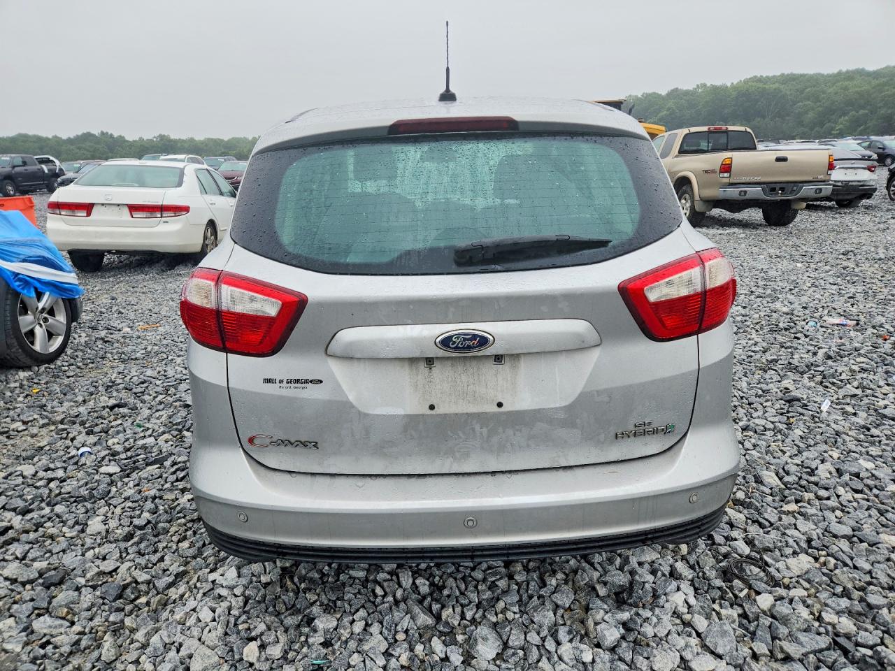2013 Ford C-max Se Silver vin: 1FADP5AU8DL546938