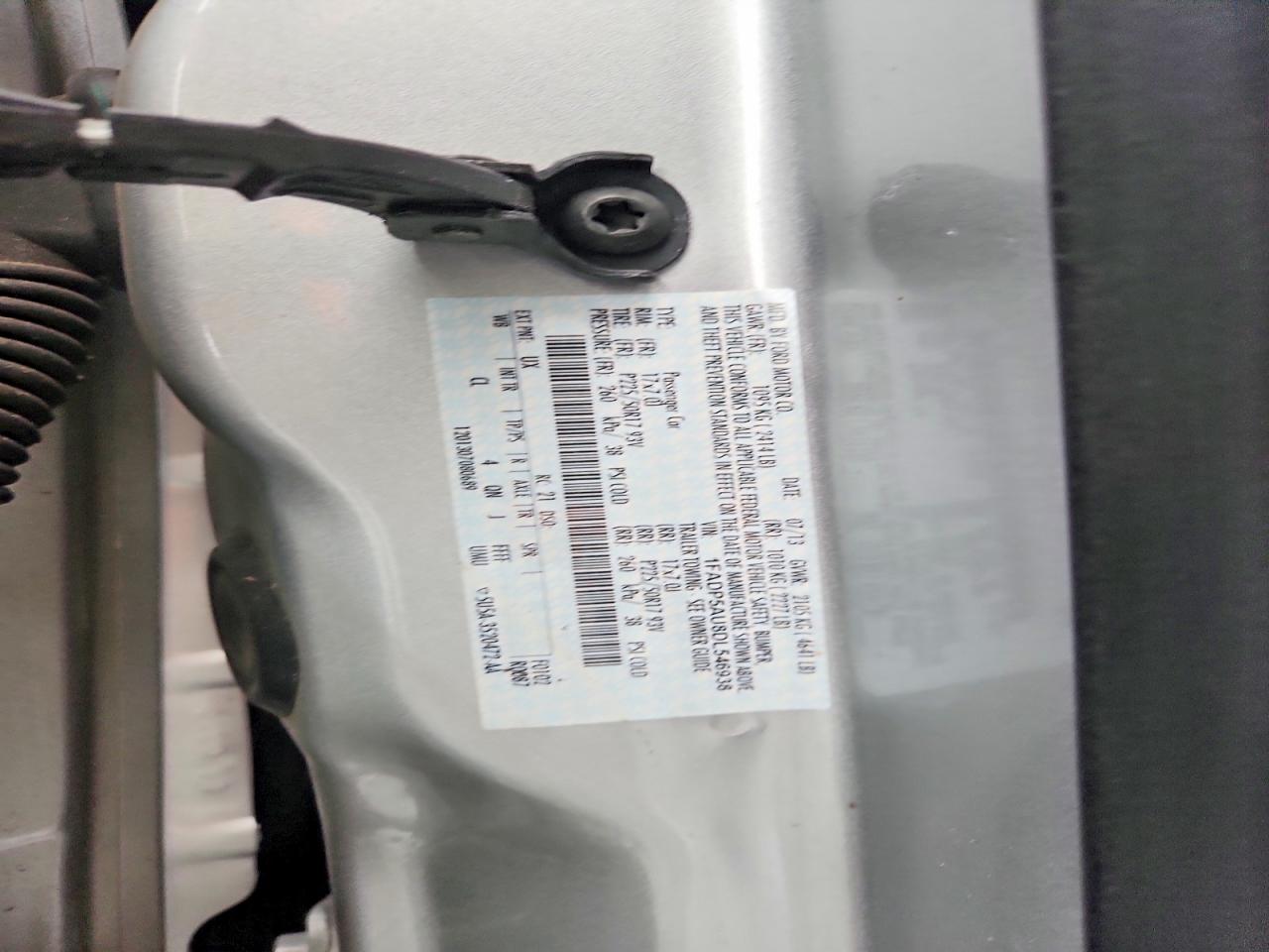 2013 Ford C-max Se Silver vin: 1FADP5AU8DL546938