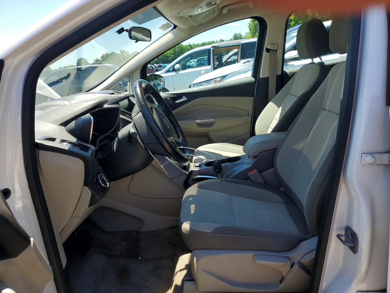 2013 Ford C-max Se White vin: 1FADP5AU8DL551508