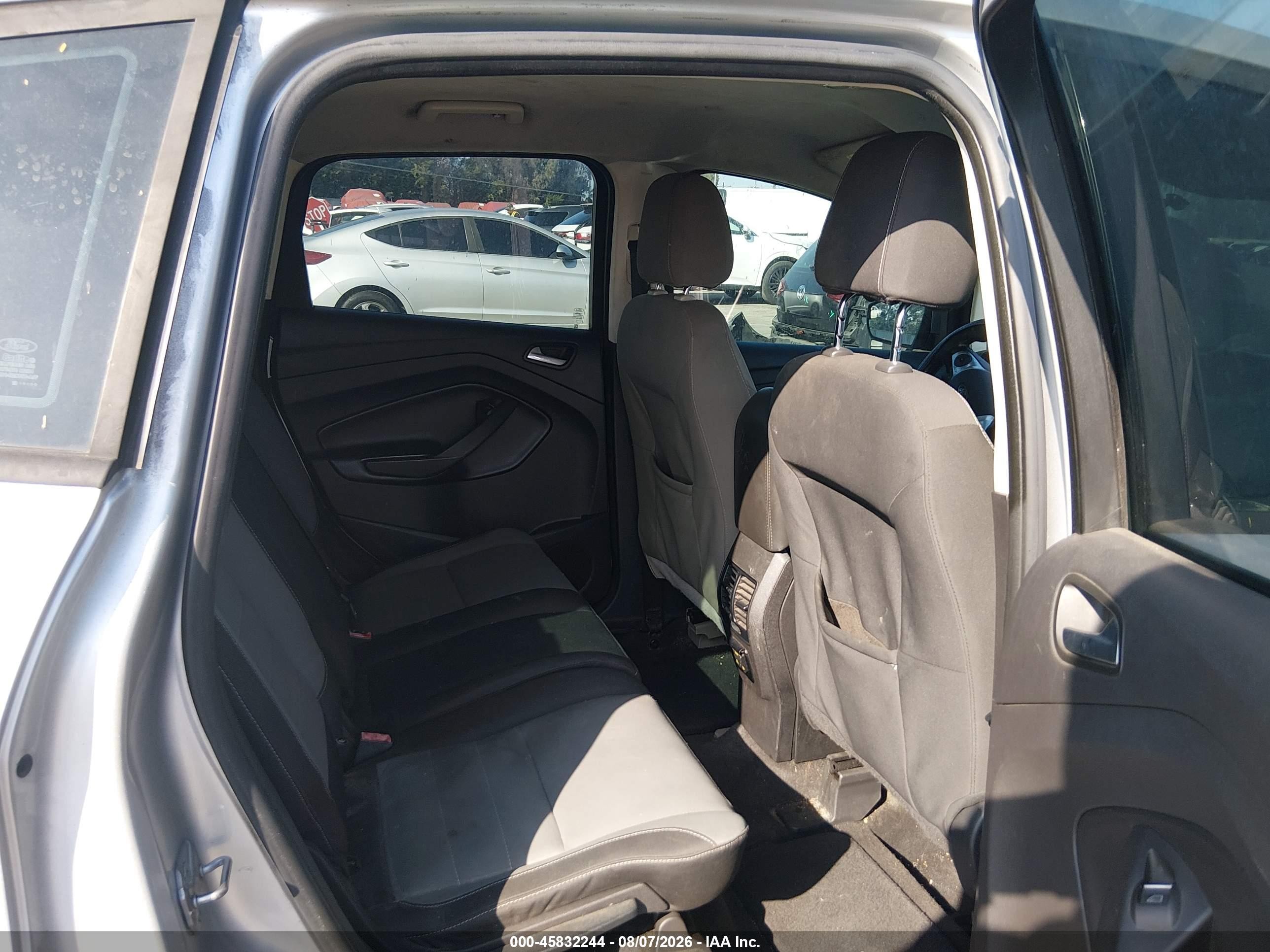 2014 Ford C-max Hybrid Se Silver vin: 1FADP5AU8EL508773