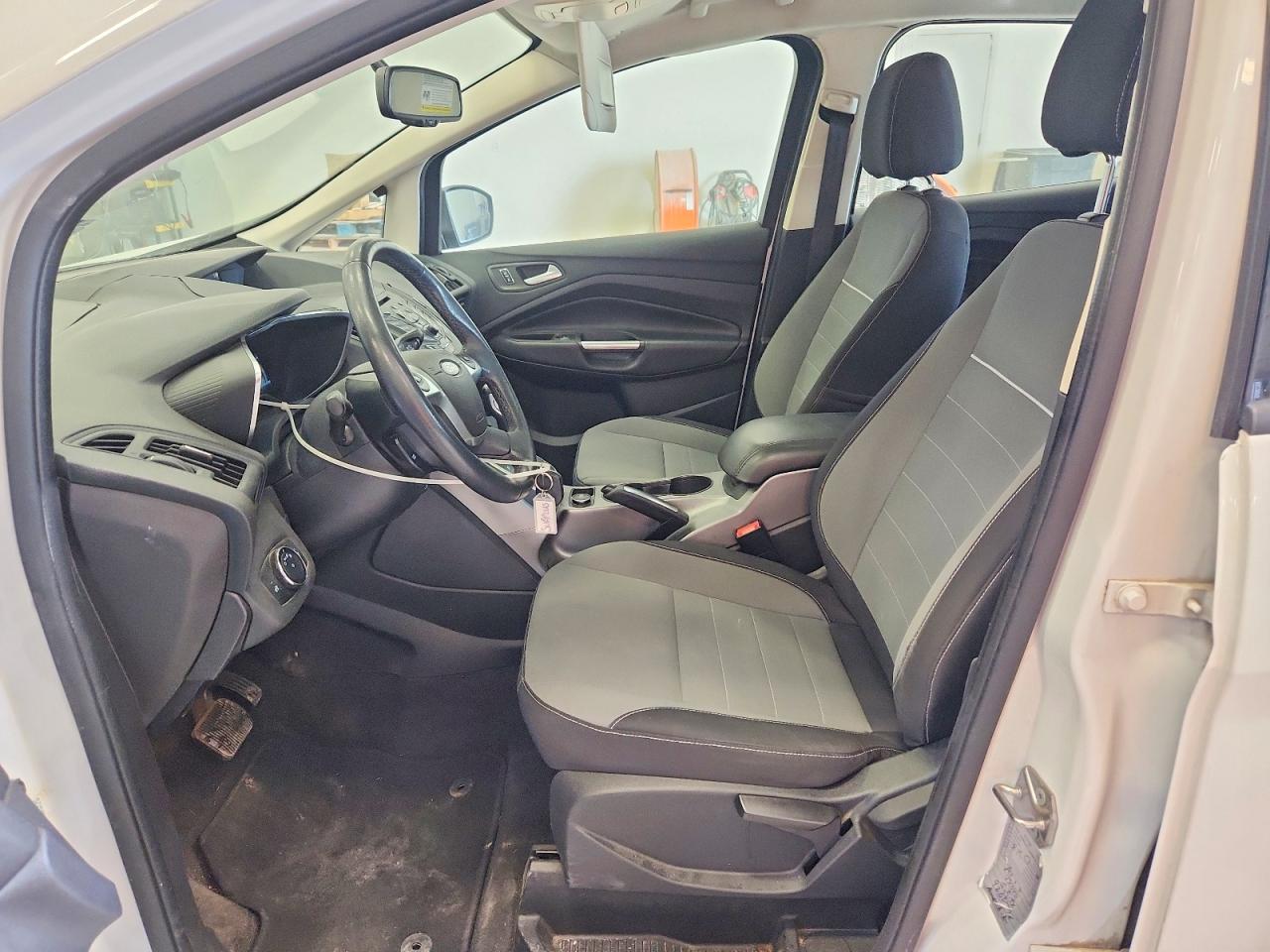 2014 Ford C-max Se White vin: 1FADP5AU8EL509468