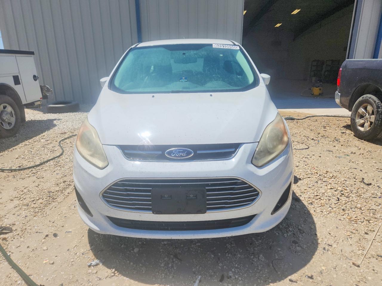 2014 Ford C-max Se White vin: 1FADP5AU8EL509468