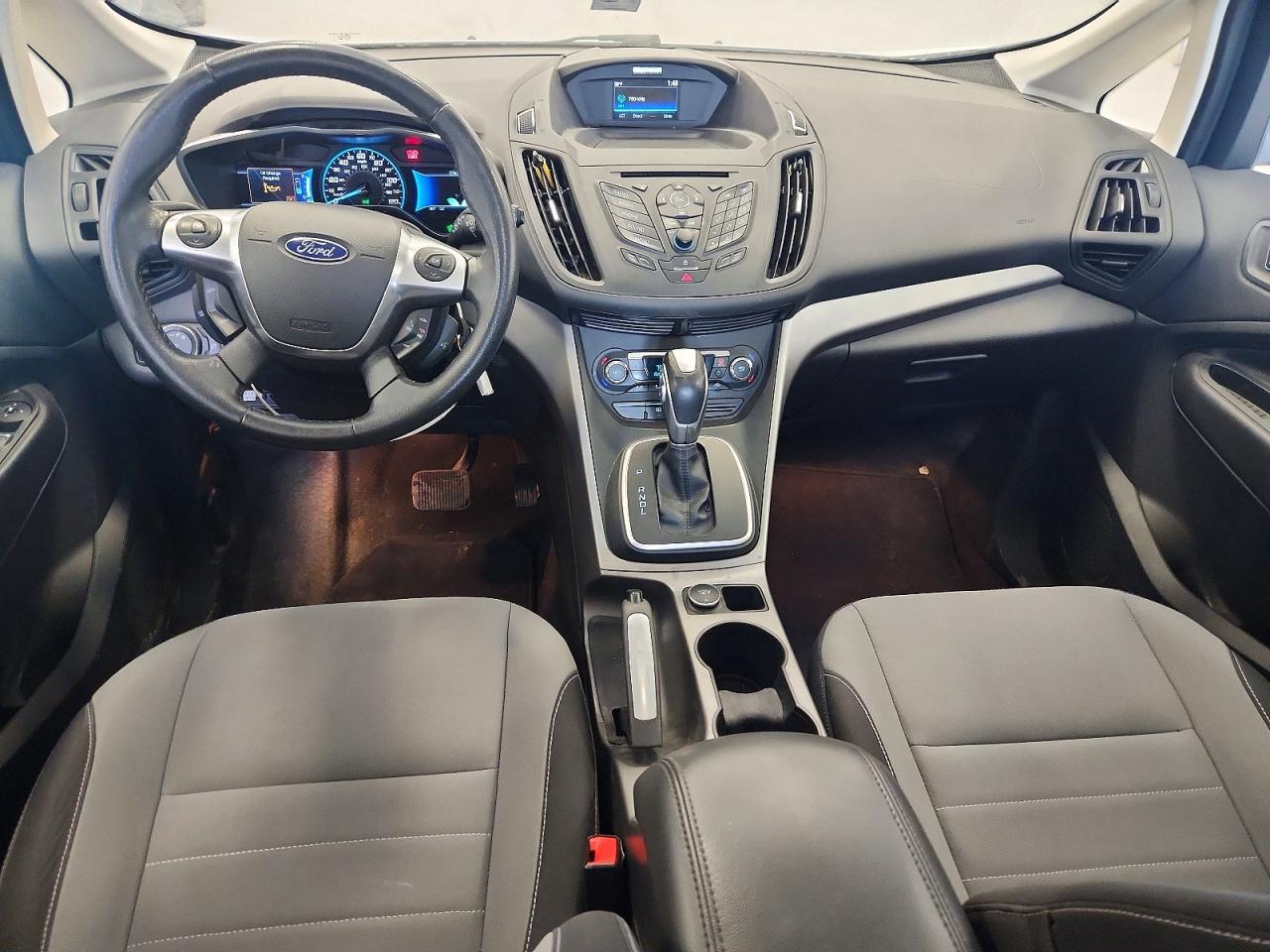 2014 Ford C-max Se White vin: 1FADP5AU8EL509468