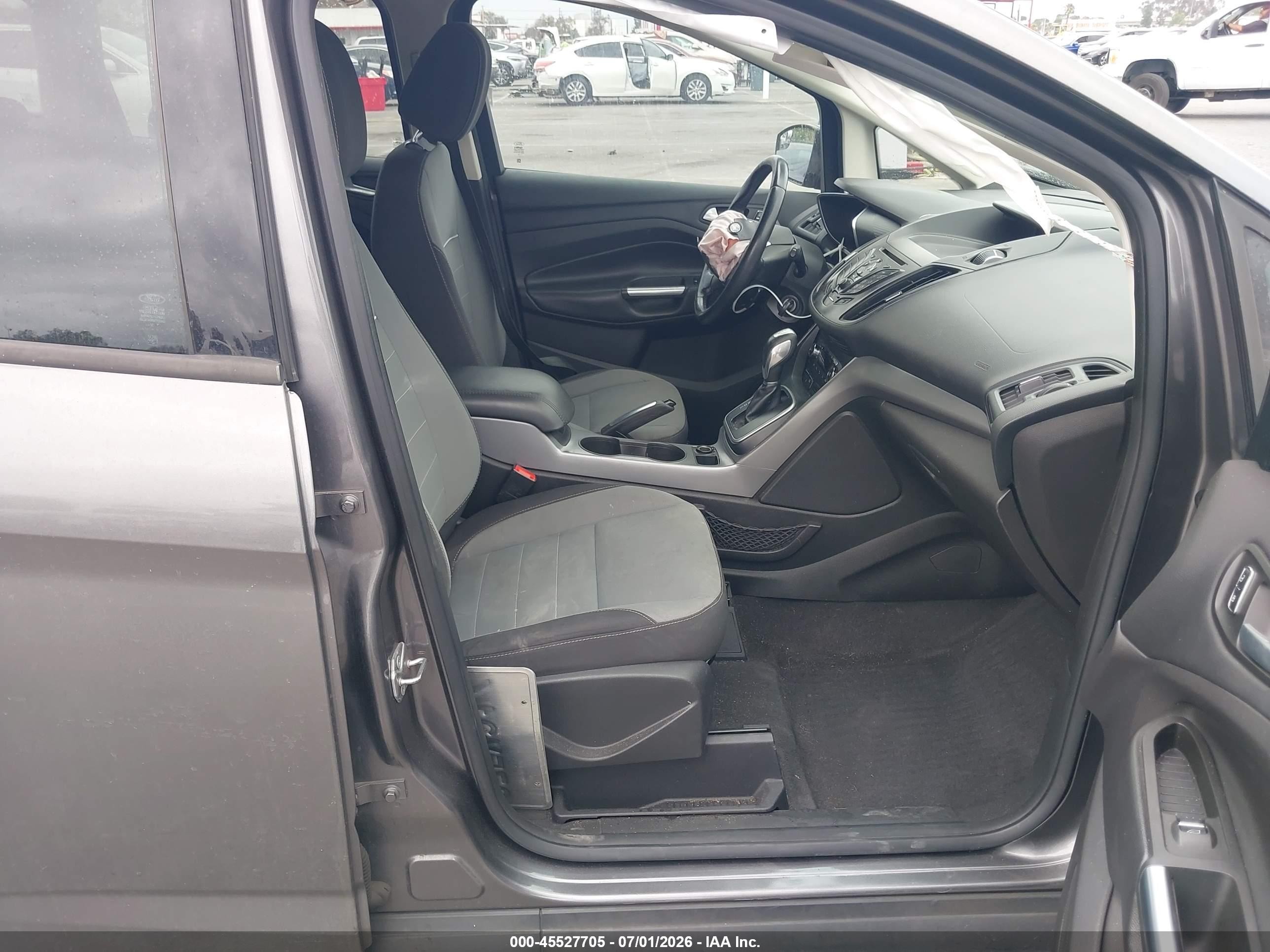 2014 Ford C-max Hybrid Se Серый vin: 1FADP5AU8EL519191