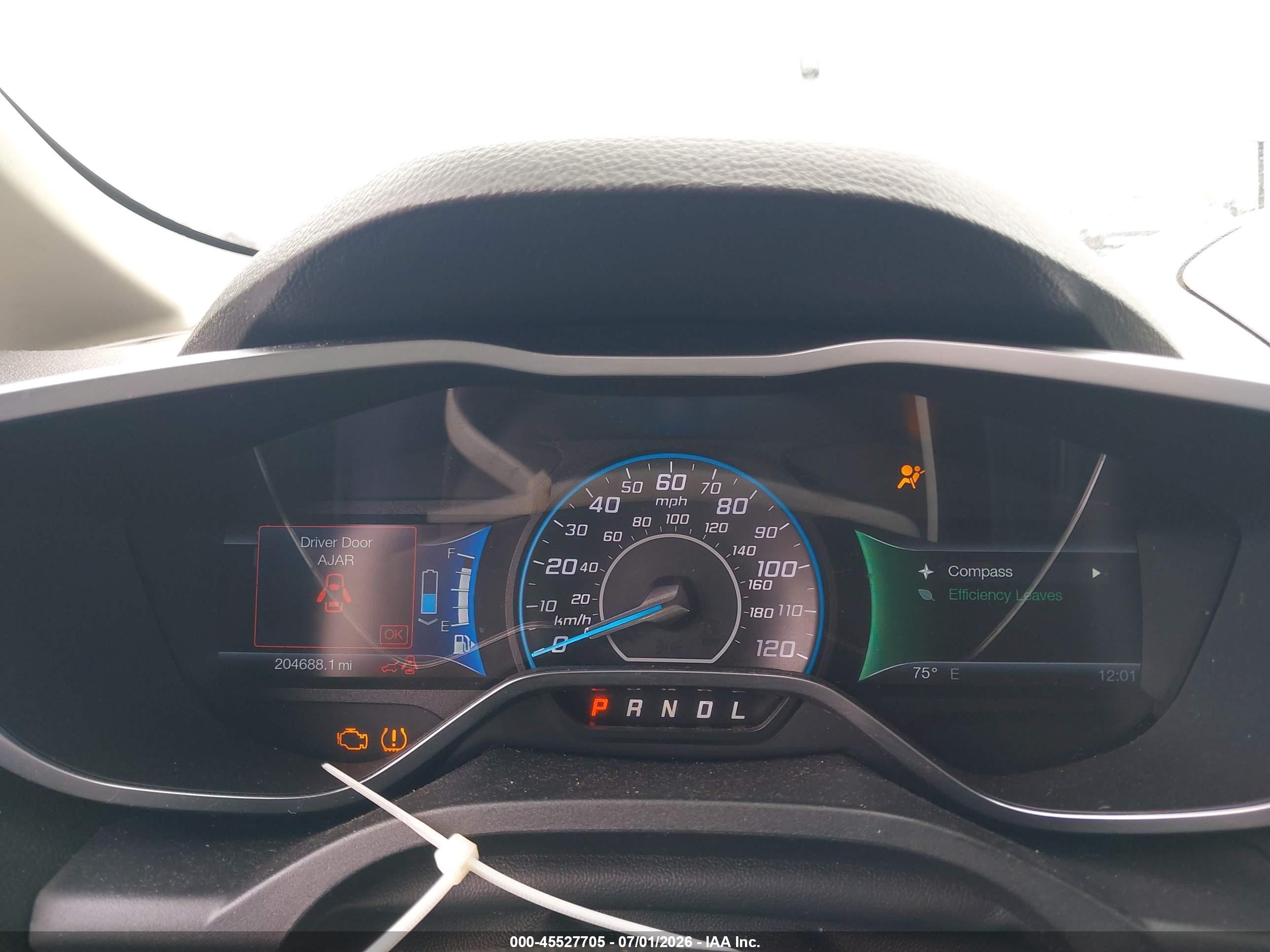 2014 Ford C-max Hybrid Se Серый vin: 1FADP5AU8EL519191