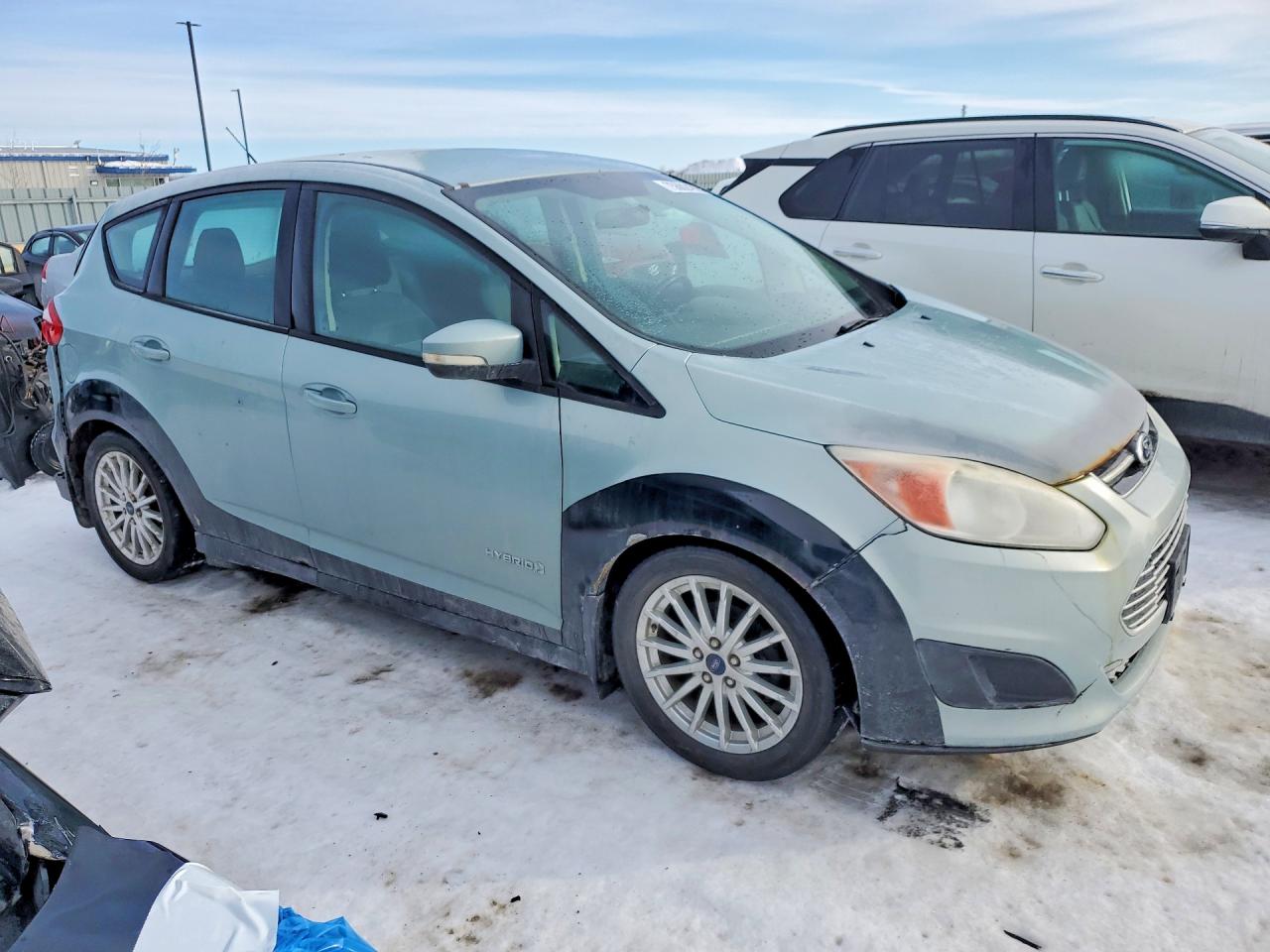 2014 Ford C-max Se Turquoise vin: 1FADP5AU8EL520633