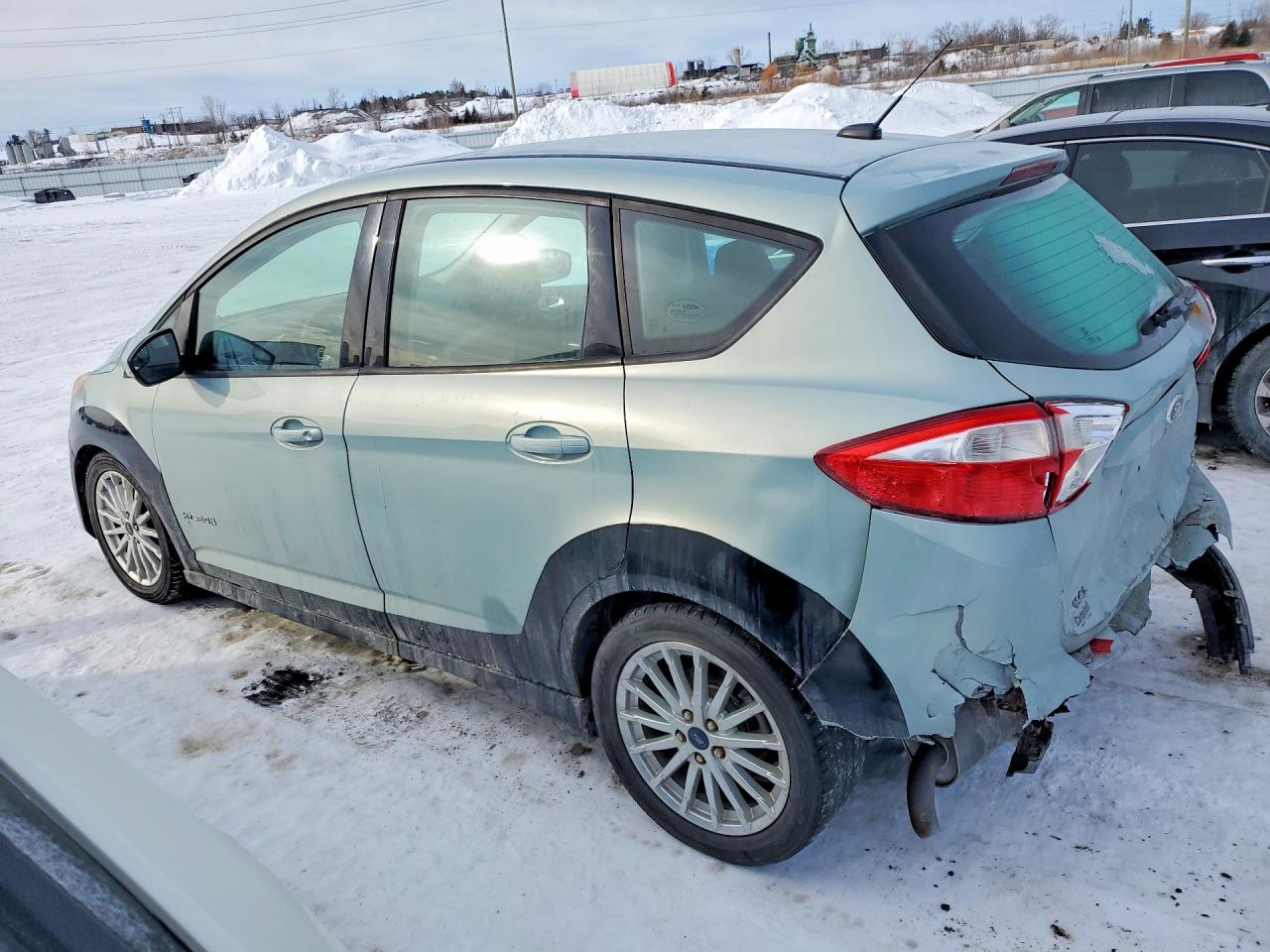 2014 Ford C-max Se Turquoise vin: 1FADP5AU8EL520633