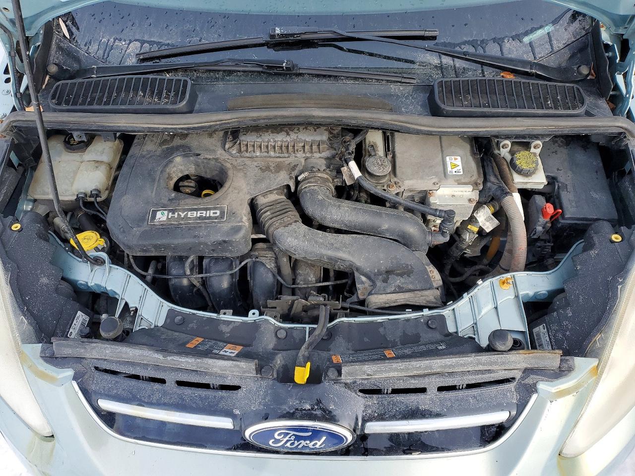2014 Ford C-max Se Turquoise vin: 1FADP5AU8EL520633
