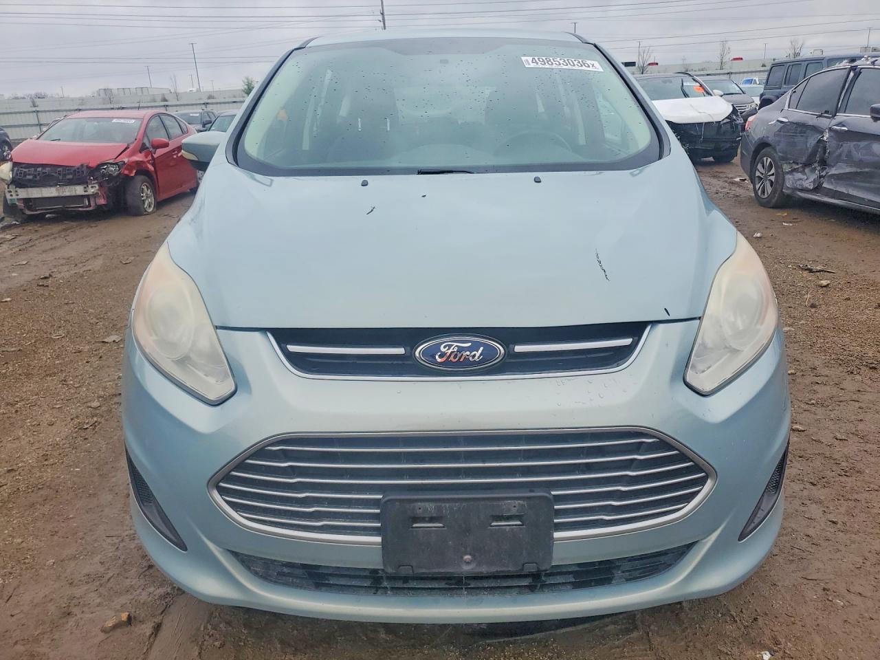 2014 Ford C-max Se Green vin: 1FADP5AU8EL520941