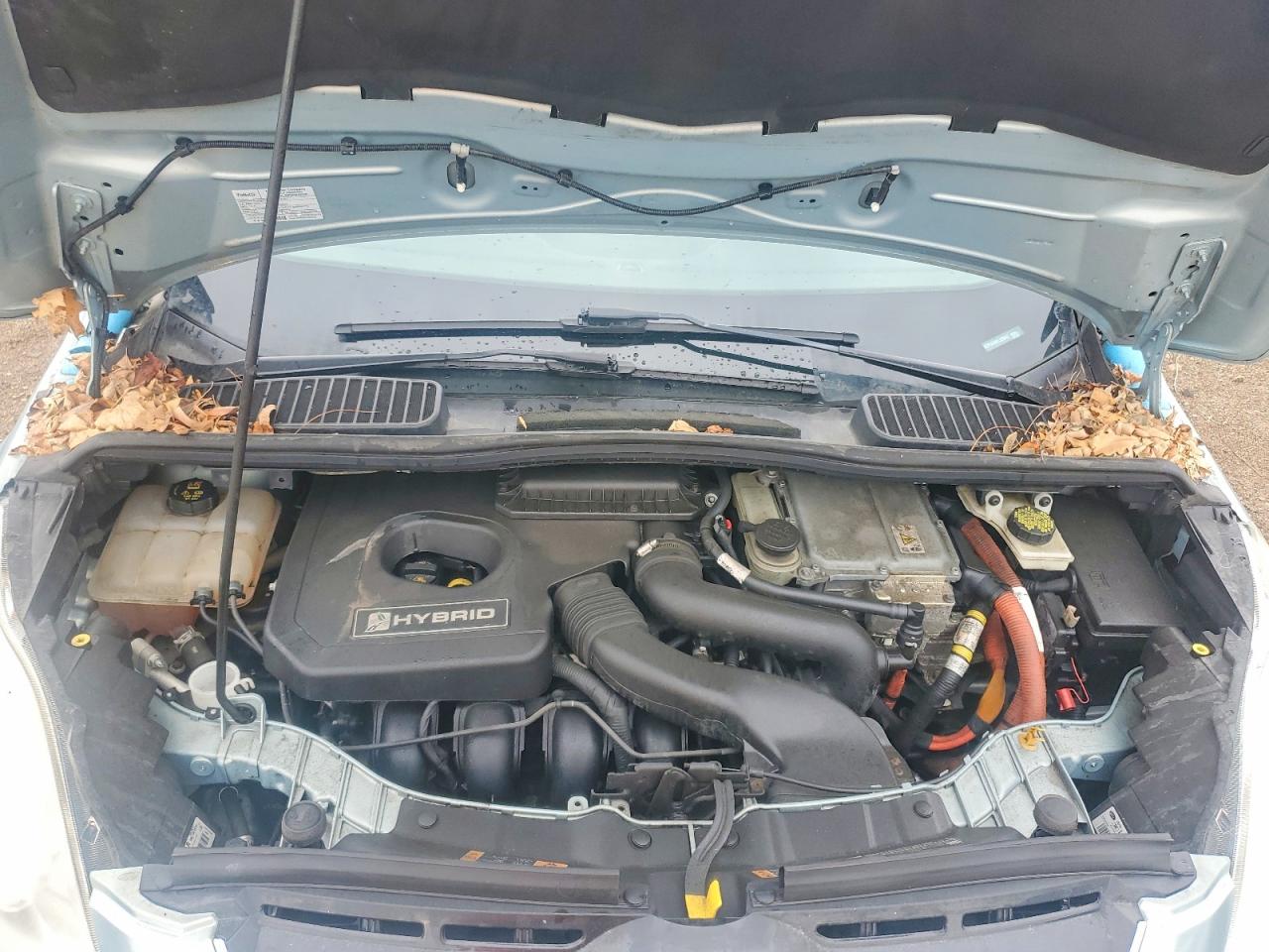 2014 Ford C-max Se Green vin: 1FADP5AU8EL520941