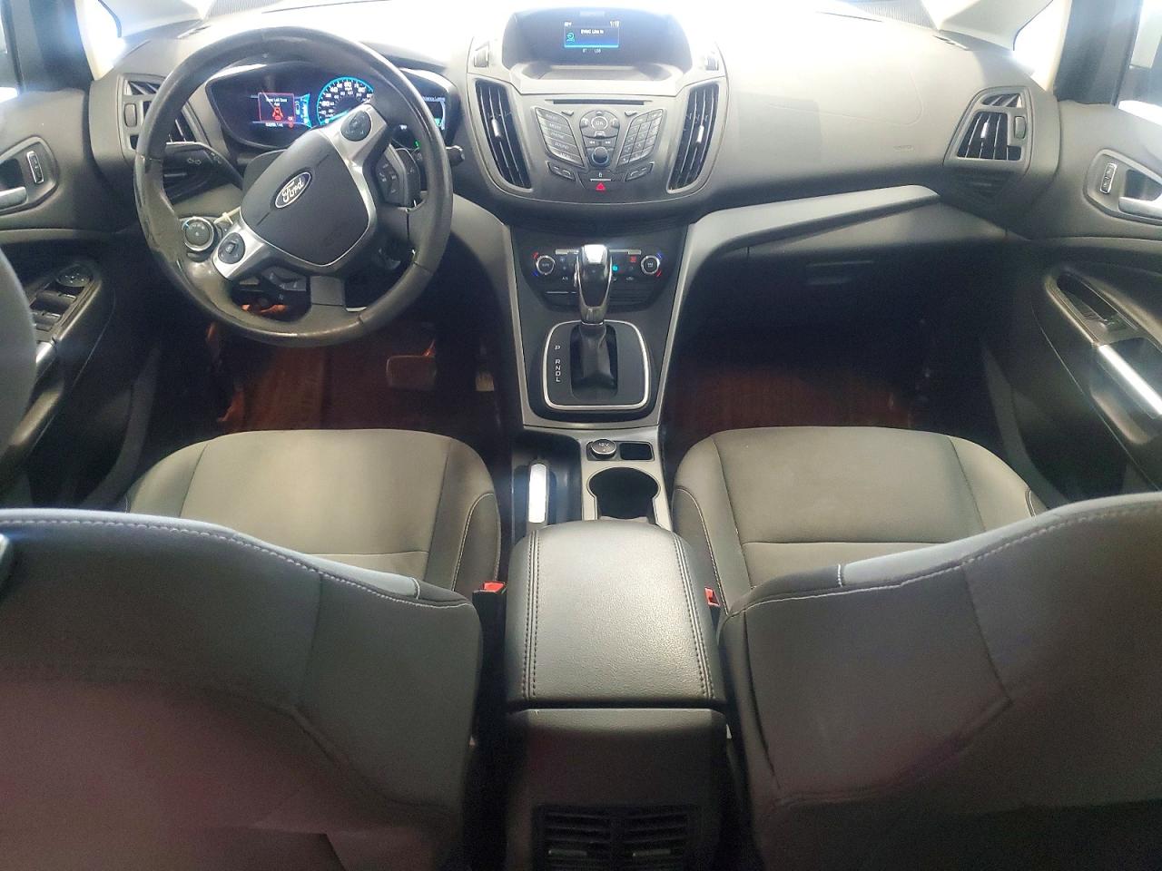 2015 Ford C-max Se White vin: 1FADP5AU8FL101361