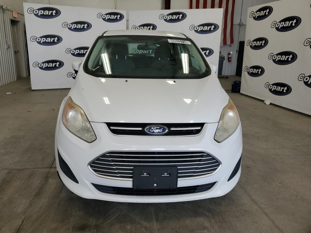 2015 Ford C-max Se White vin: 1FADP5AU8FL101361 Damage: Hood, Multiple Scratches Heavy, 4