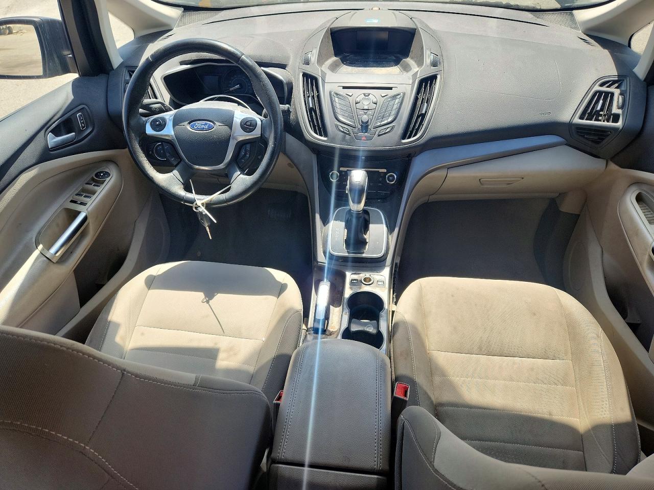 2015 Ford C-max Se Gray vin: 1FADP5AU8FL104857